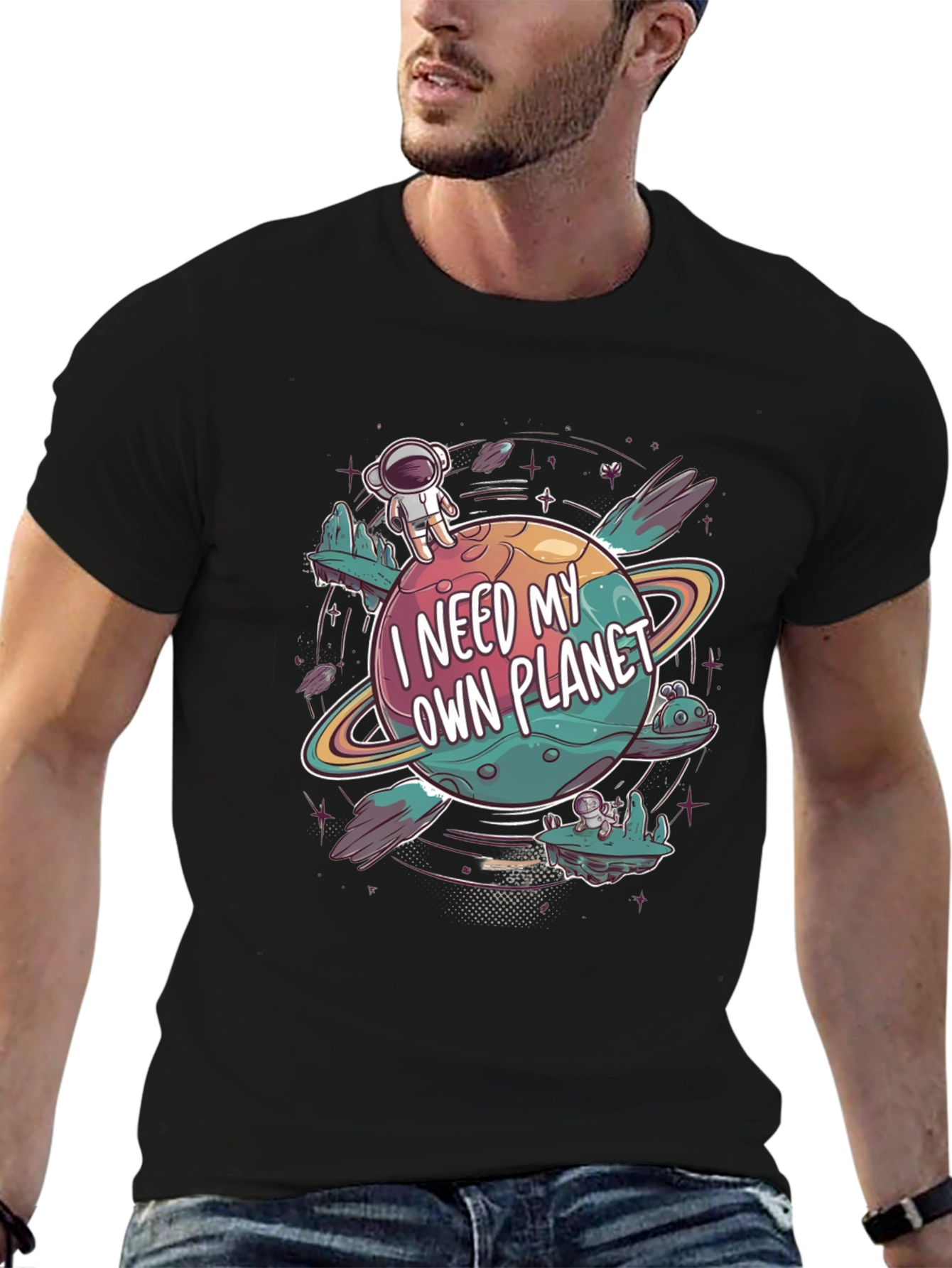 Own Planet T-Shirt - Space Graphic Tee