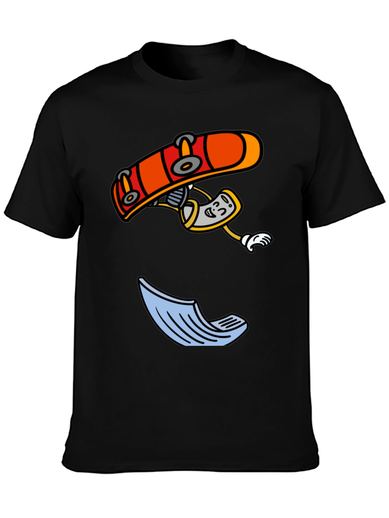 Skateboarding Cartoon T-Shirt