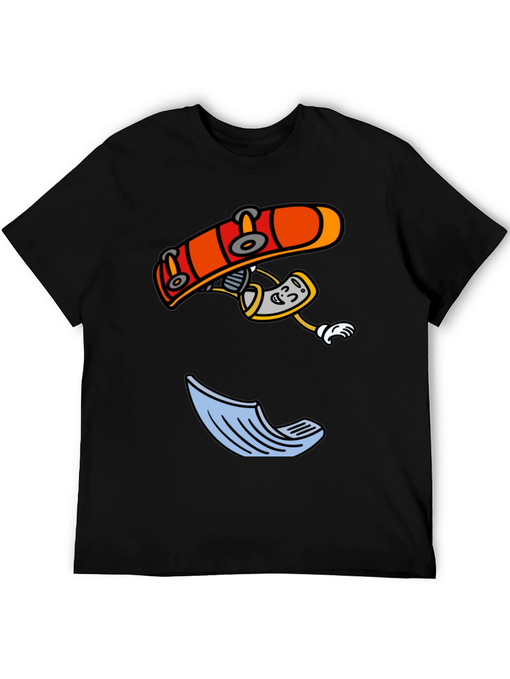 Skateboarding Cartoon T-Shirt