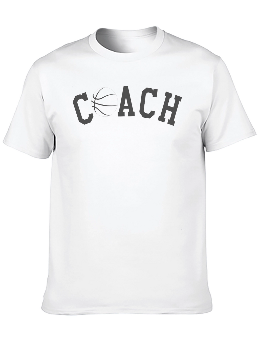 Basketball Coach T-Shirt - Black Athletic Tee