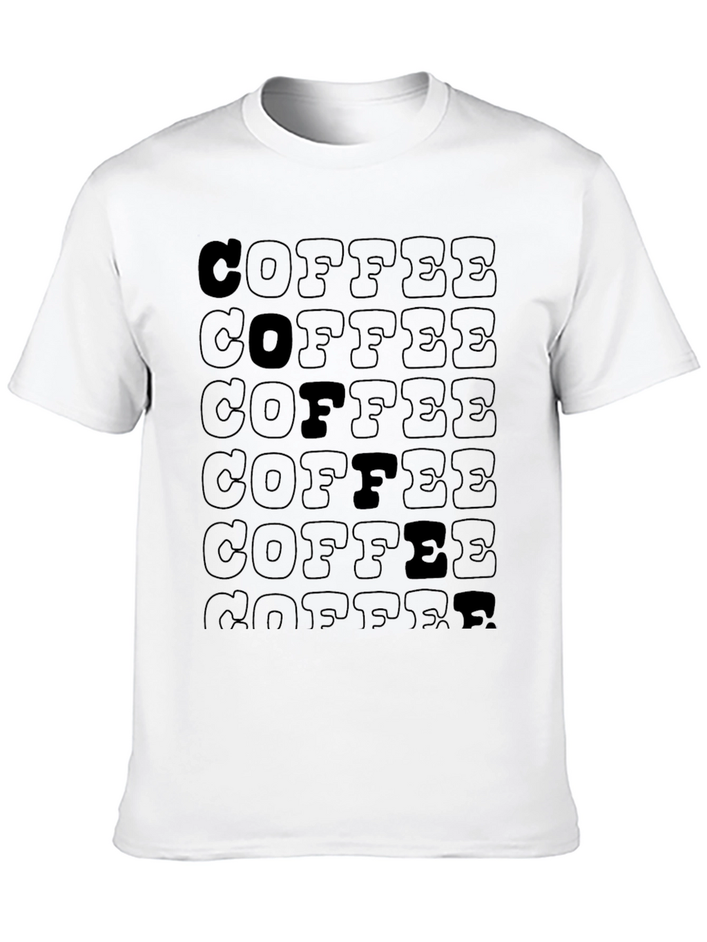 Coffee Lover T-Shirt - Retro Design