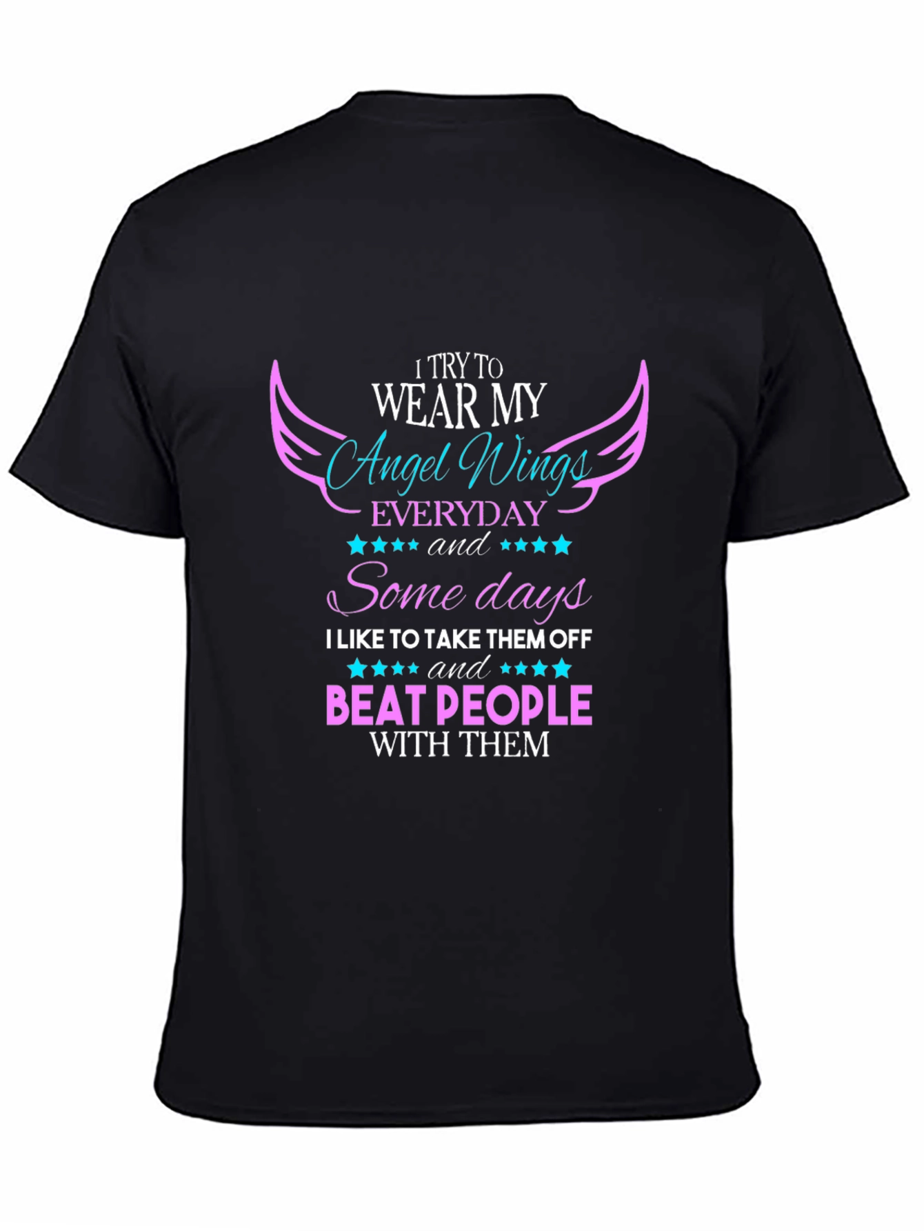 Angel Wings Graphic Tee - Everyday & Some Days