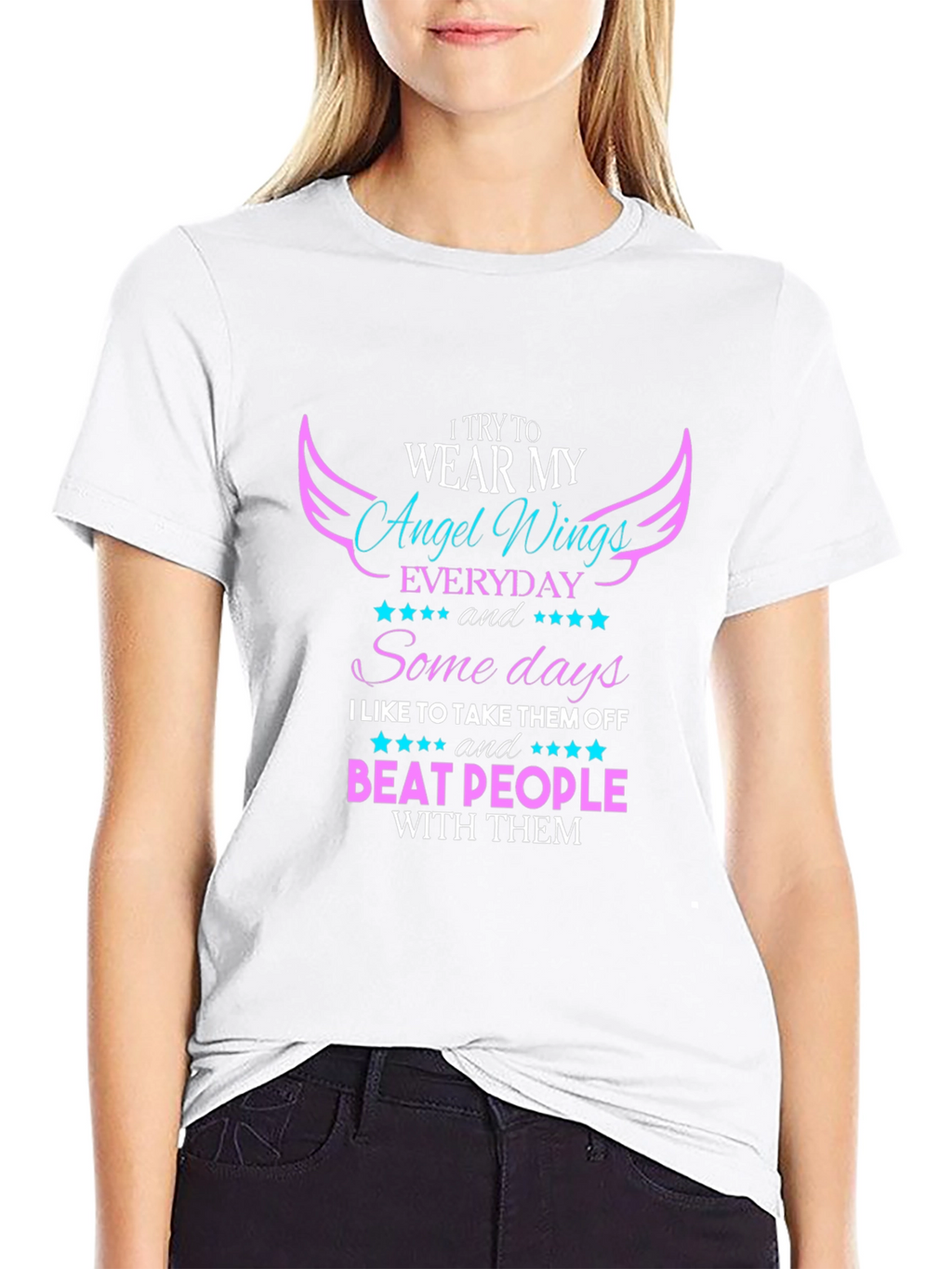 Angel Wings Graphic Tee - Everyday & Some Days