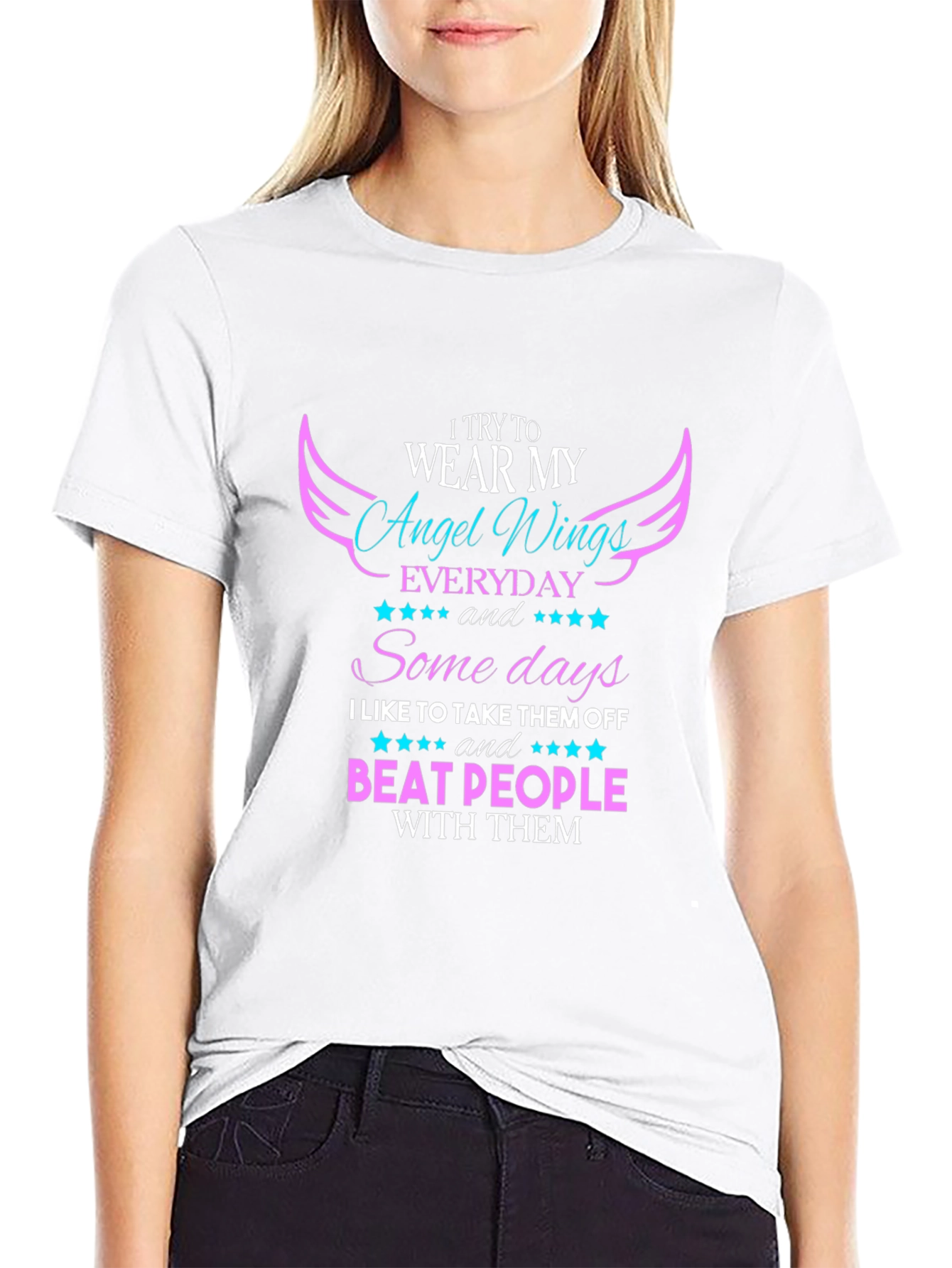 Angel Wings Graphic Tee - Everyday & Some Days