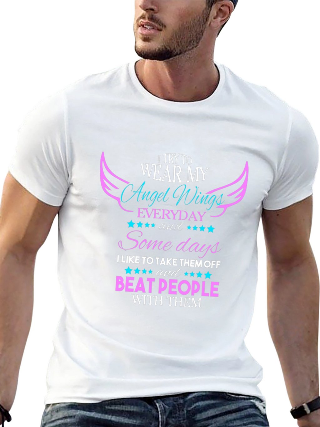 Angel Wings Graphic Tee - Everyday & Some Days