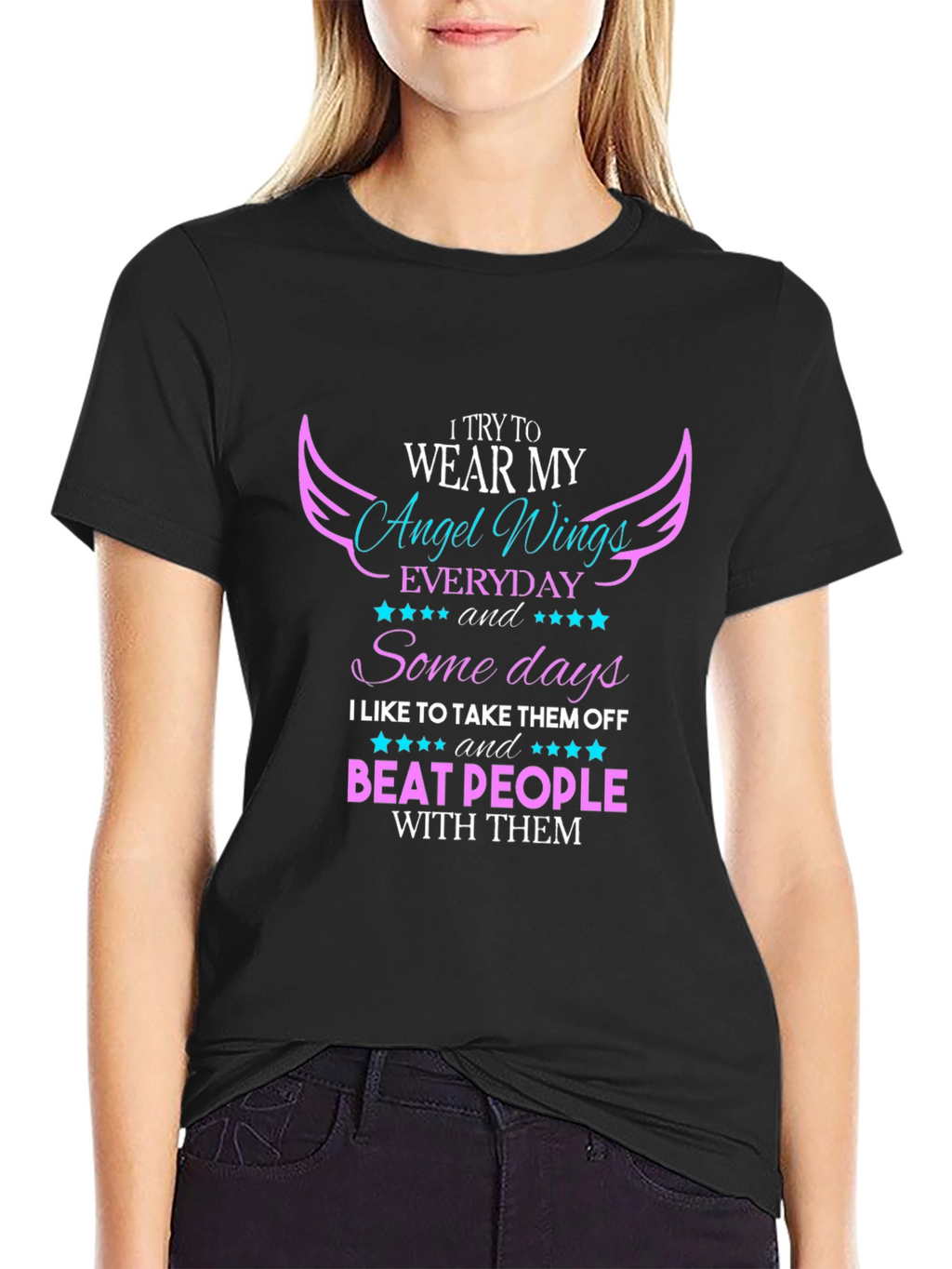 Angel Wings Graphic Tee - Everyday & Some Days