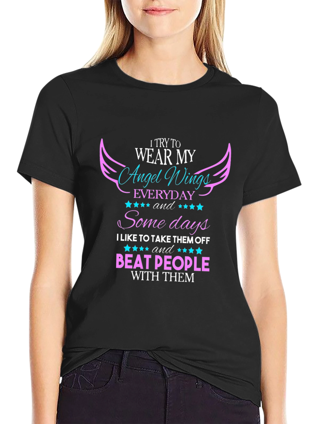Angel Wings Graphic Tee - Everyday & Some Days