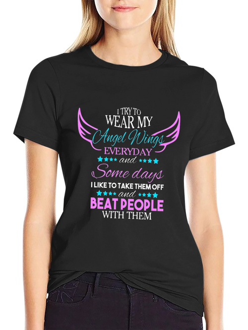 Angel Wings Graphic Tee - Everyday & Some Days