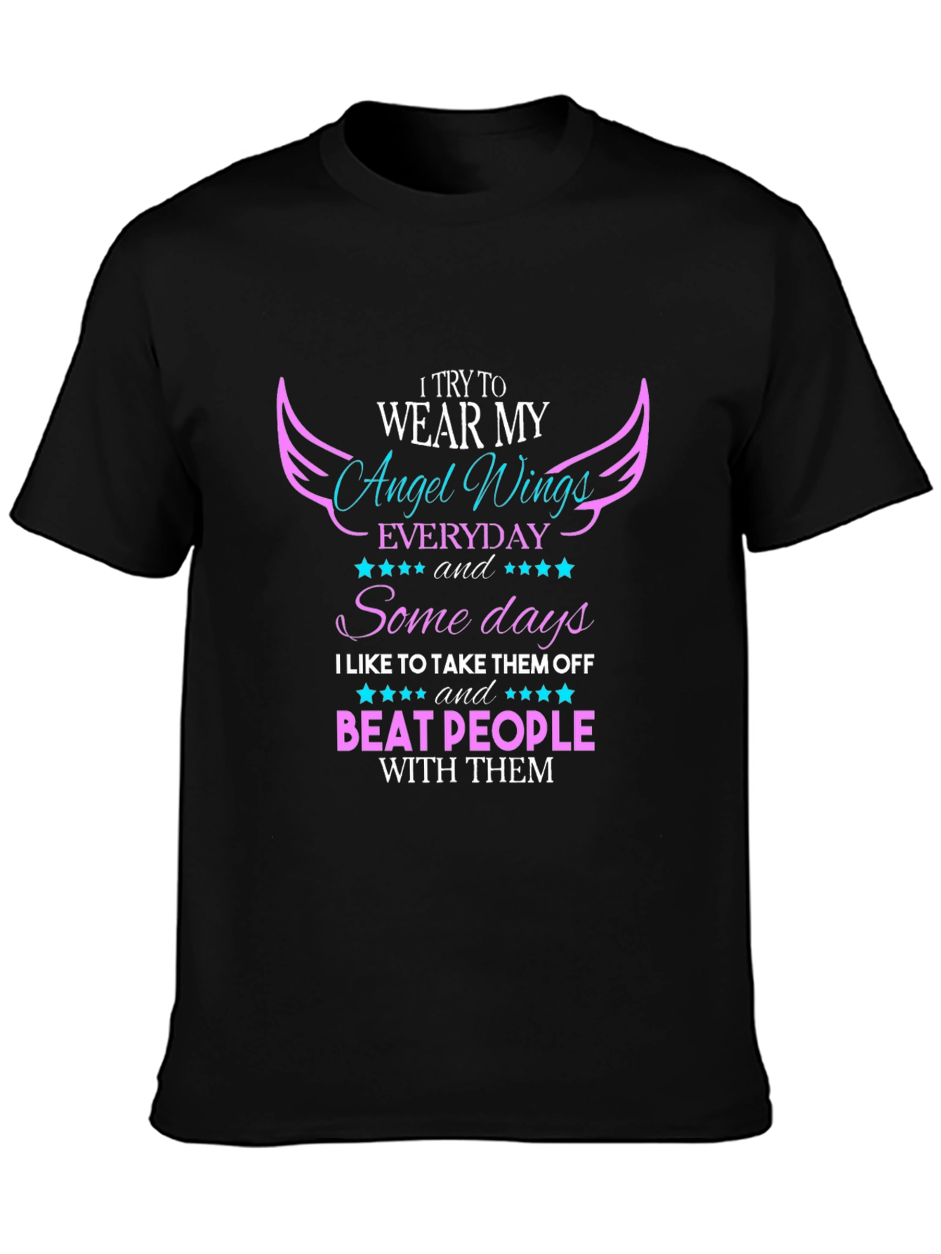Angel Wings Graphic Tee - Everyday & Some Days