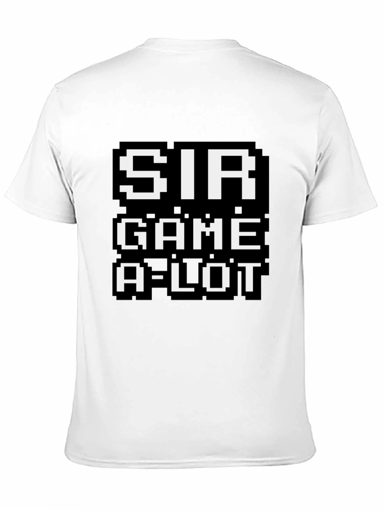 Sir Game A-Lot Pixel T-Shirt