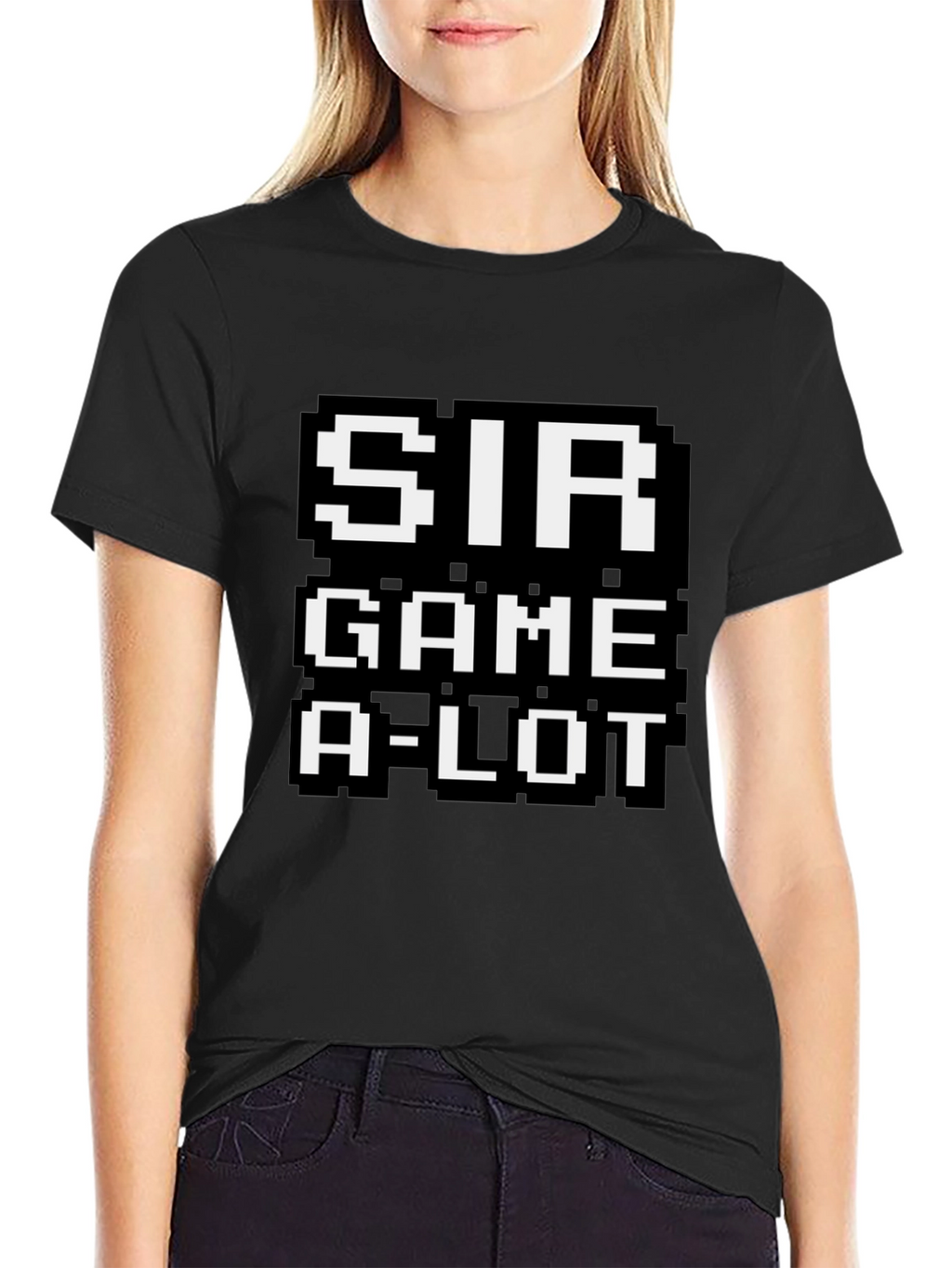 Sir Game A-Lot Pixel T-Shirt