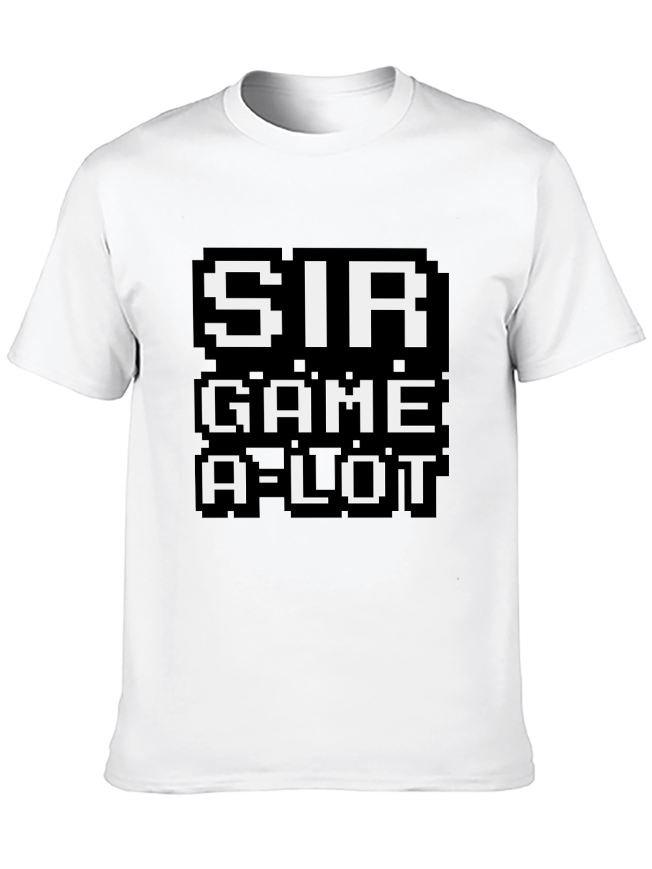 Sir Game A-Lot Pixel T-Shirt