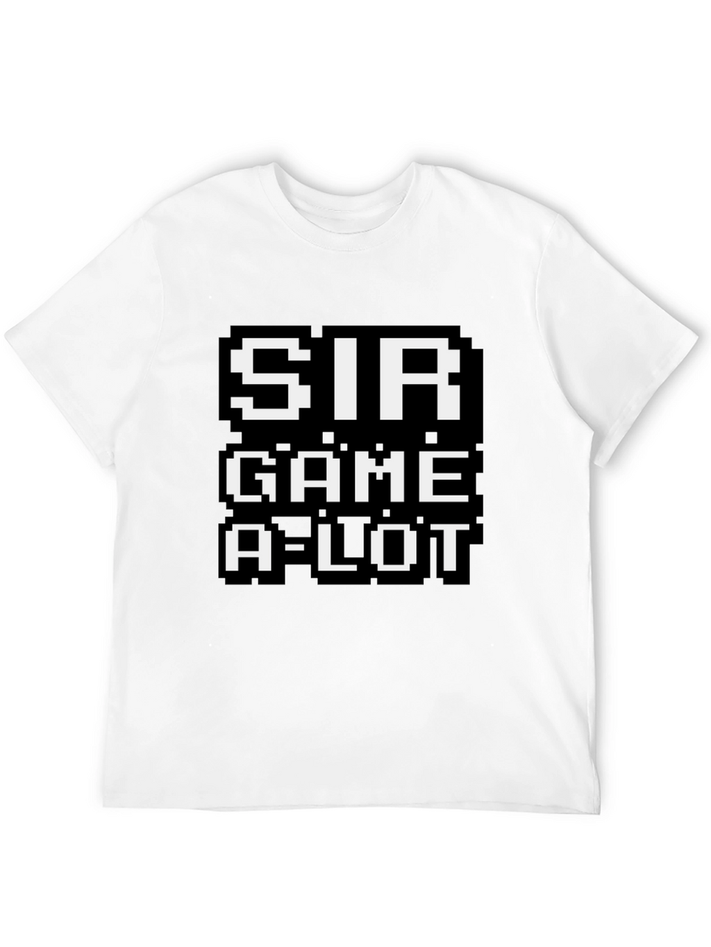 Sir Game A-Lot Pixel T-Shirt