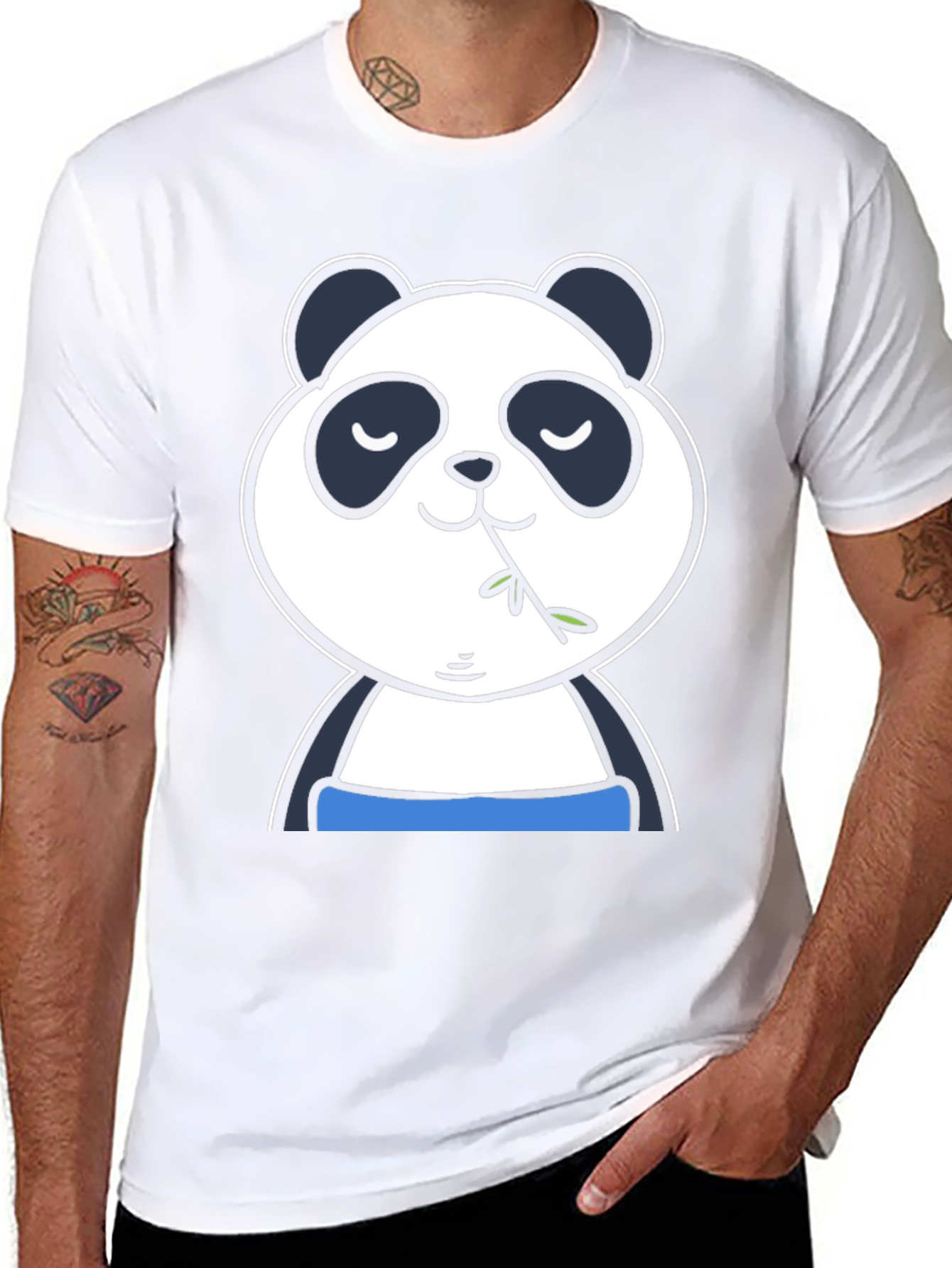 Panda Graphic T-Shirt - Cute & Comfortable
