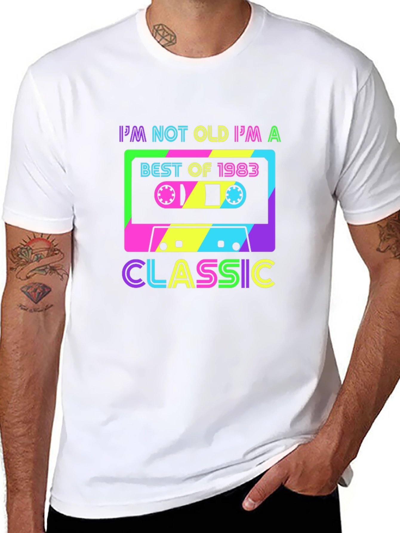 Retro 1983 Cassette Tape Classic T-Shirt