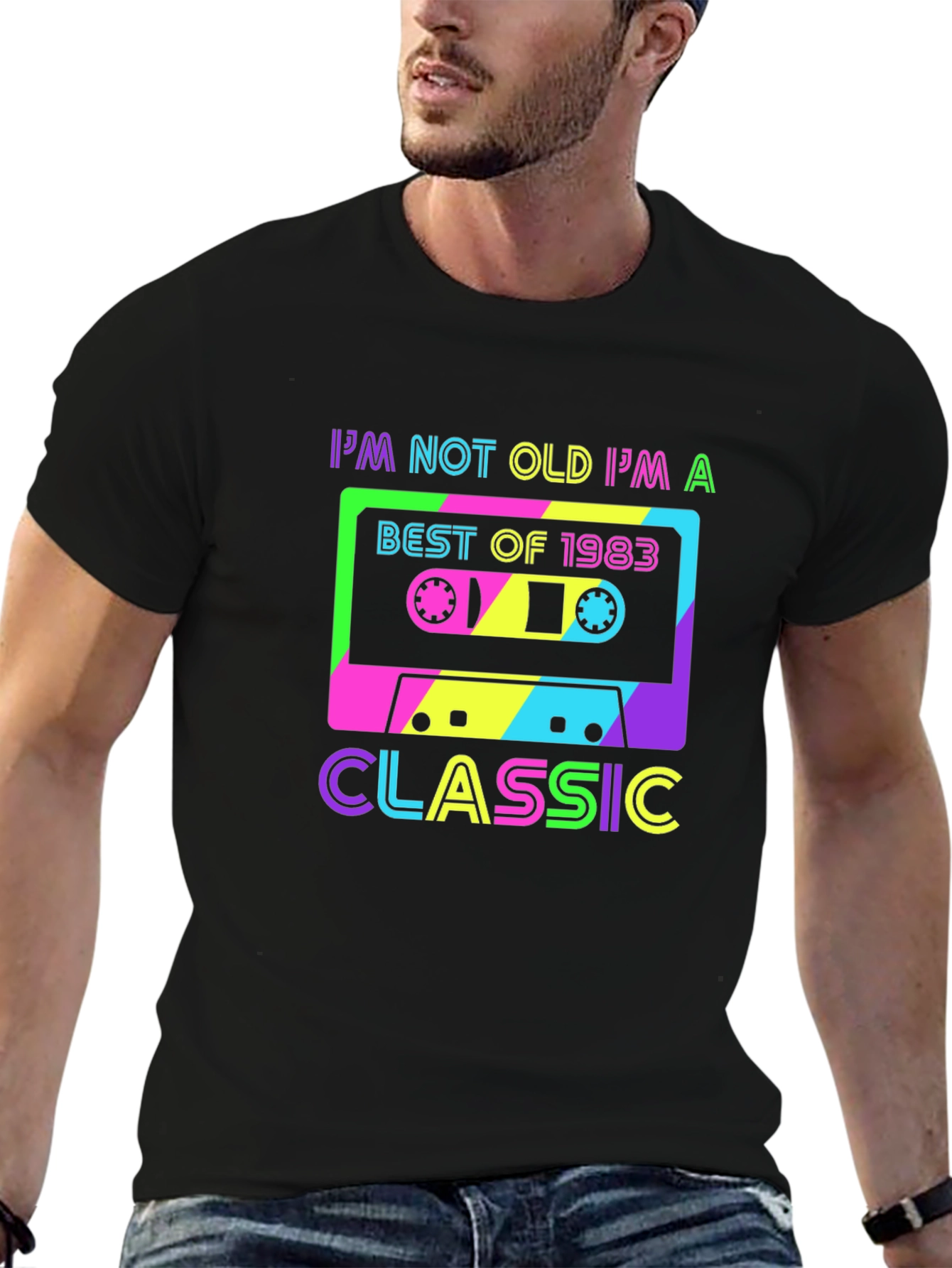 Retro 1983 Cassette Tape Classic T-Shirt