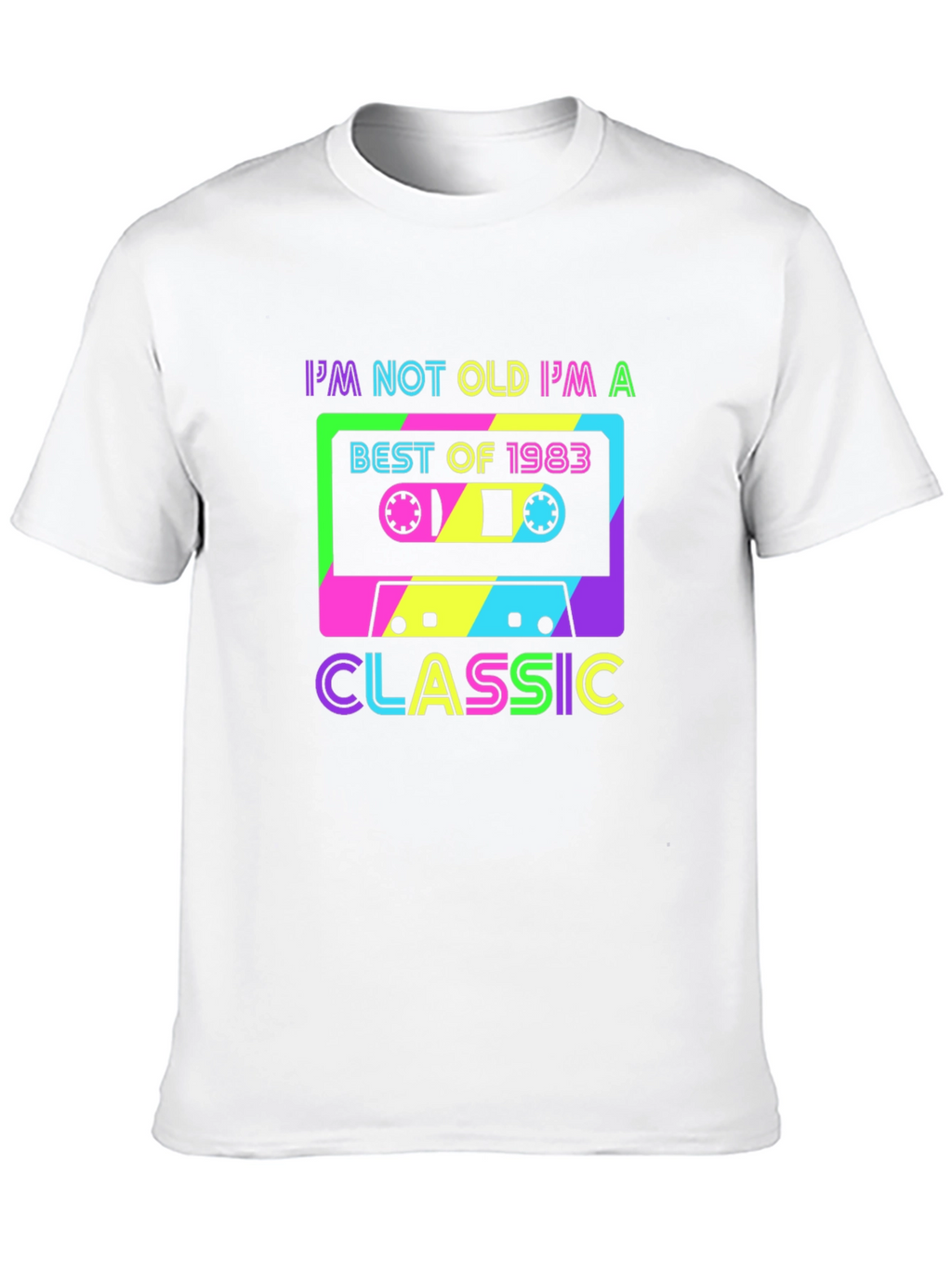 Retro 1983 Cassette Tape Classic T-Shirt