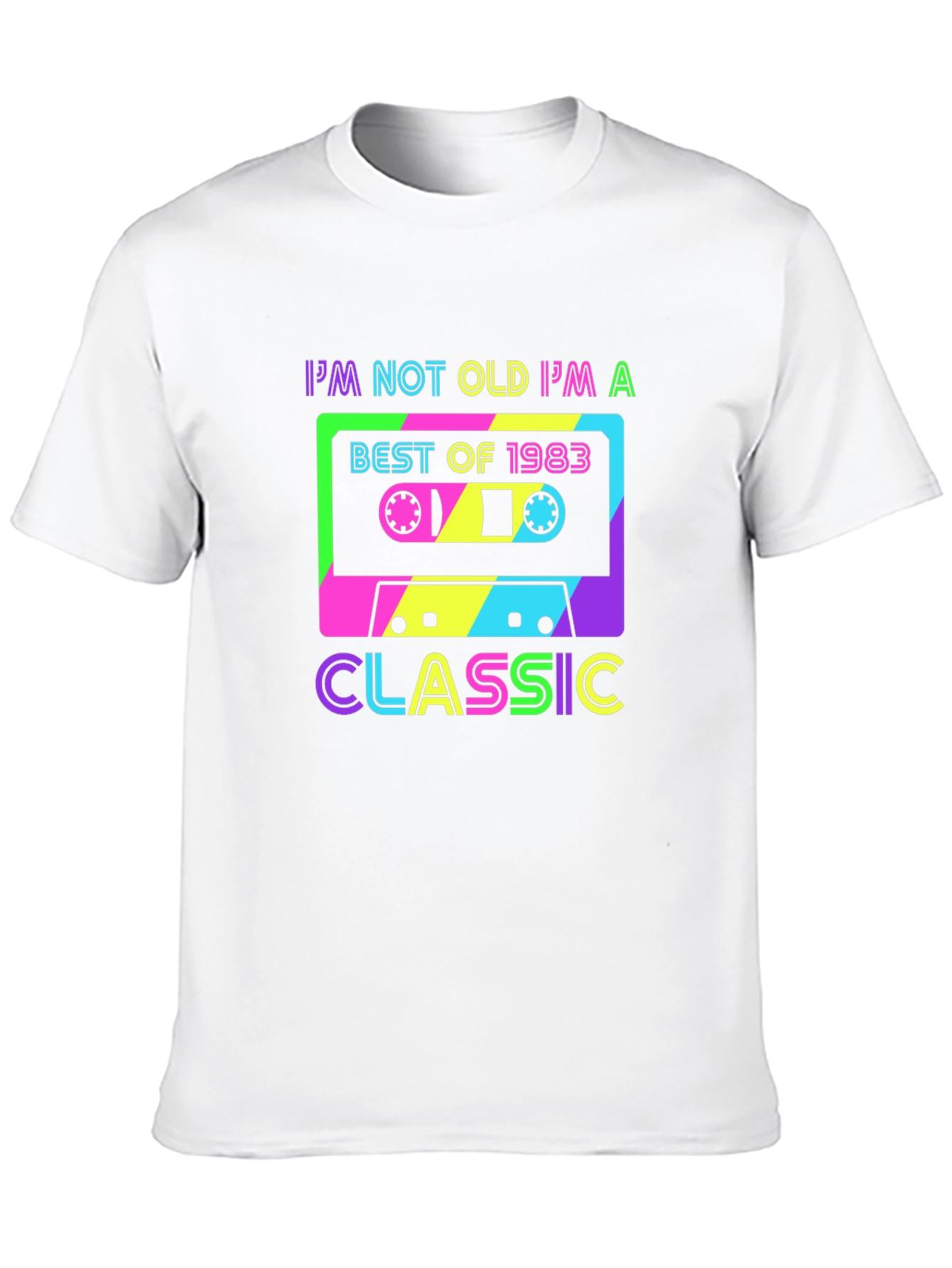 Retro 1983 Cassette Tape Classic T-Shirt