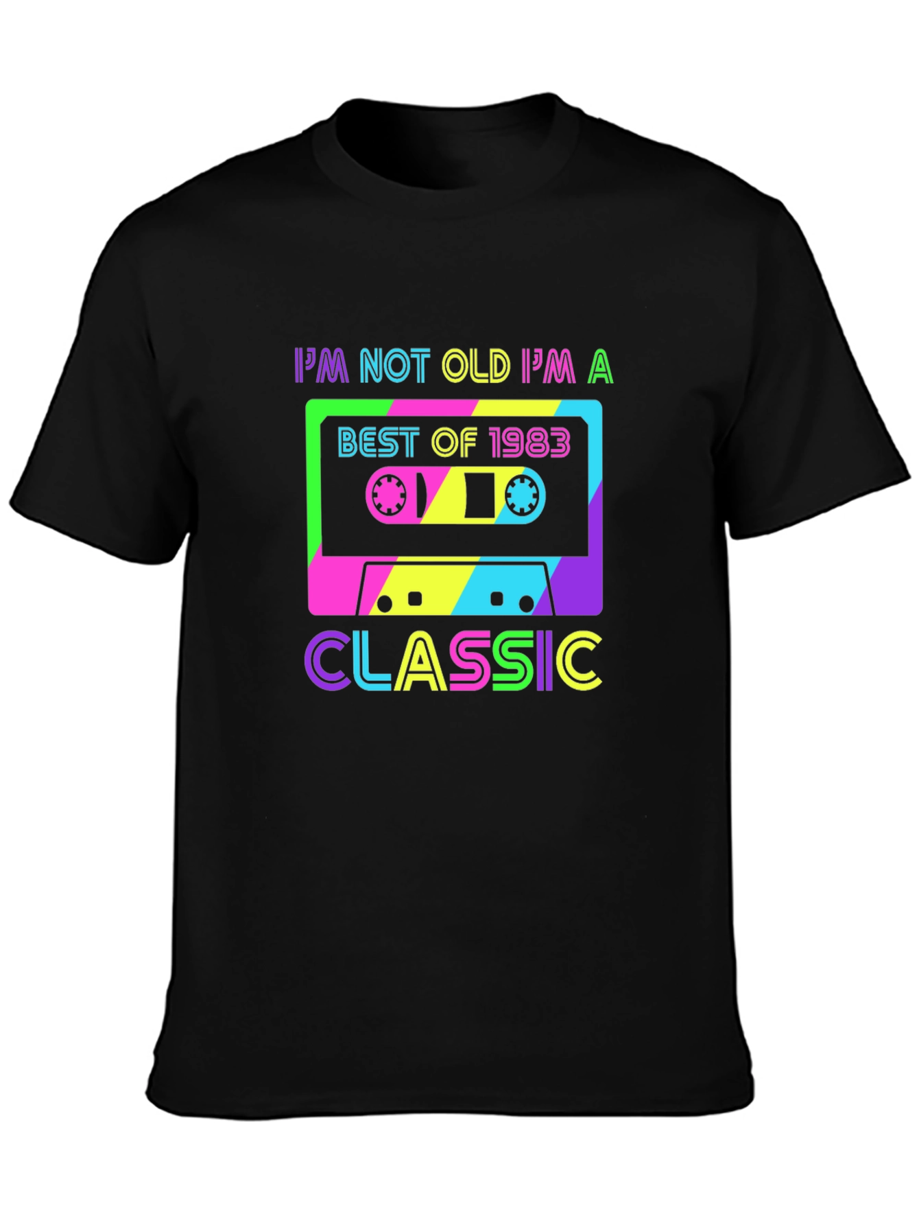 Retro 1983 Cassette Tape Classic T-Shirt