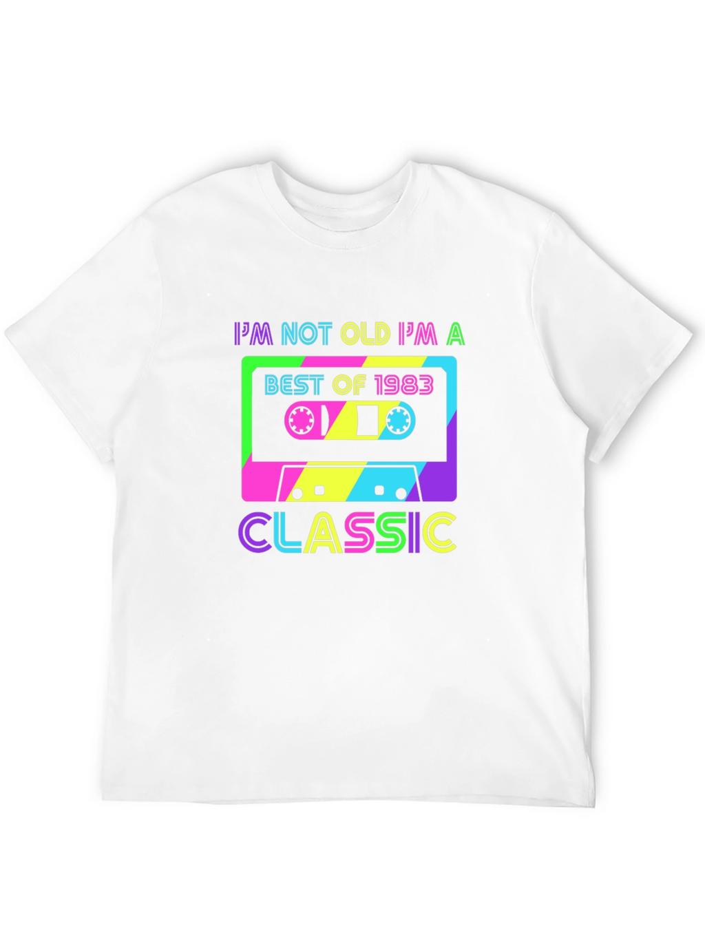 Retro 1983 Cassette Tape Classic T-Shirt
