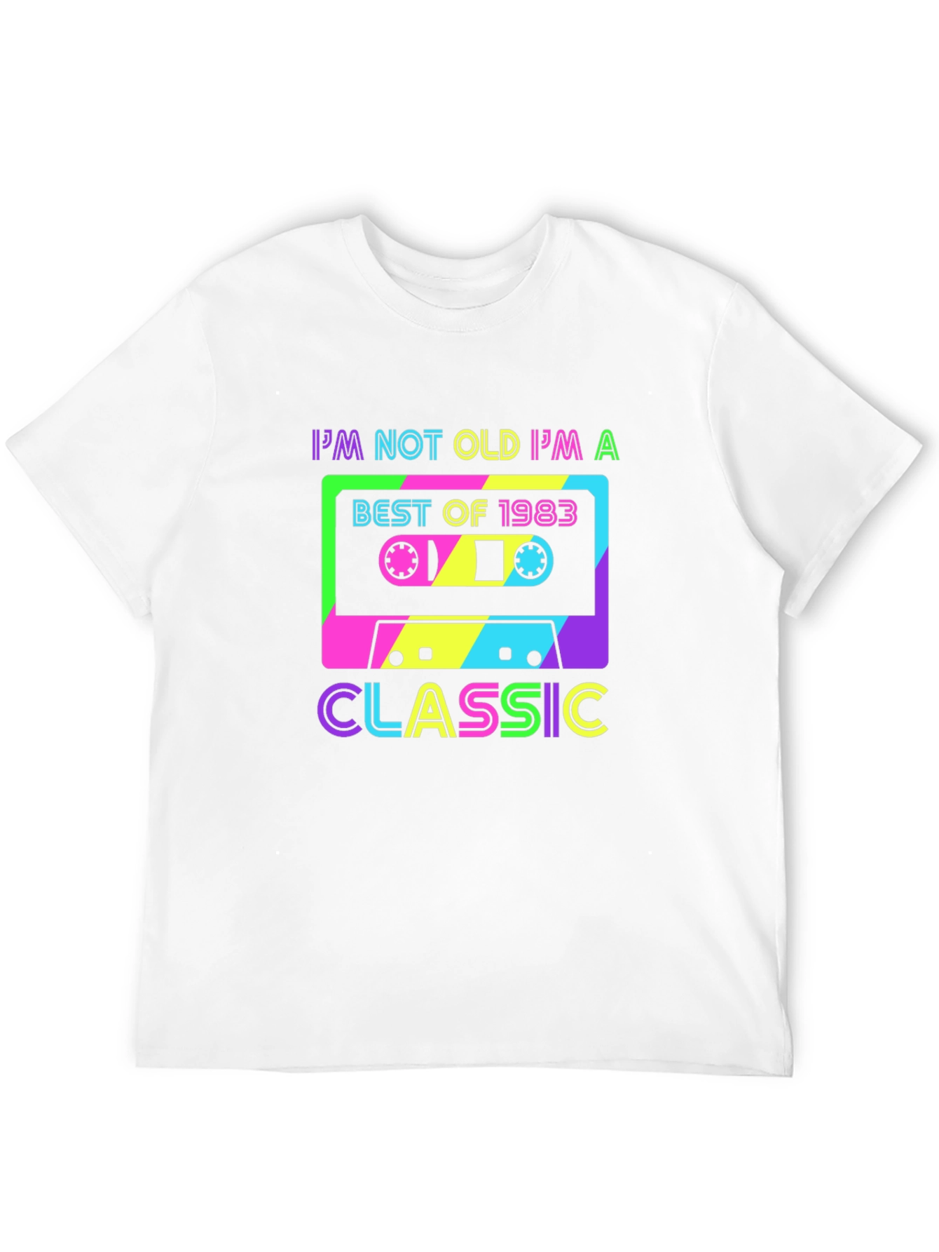 Retro 1983 Cassette Tape Classic T-Shirt