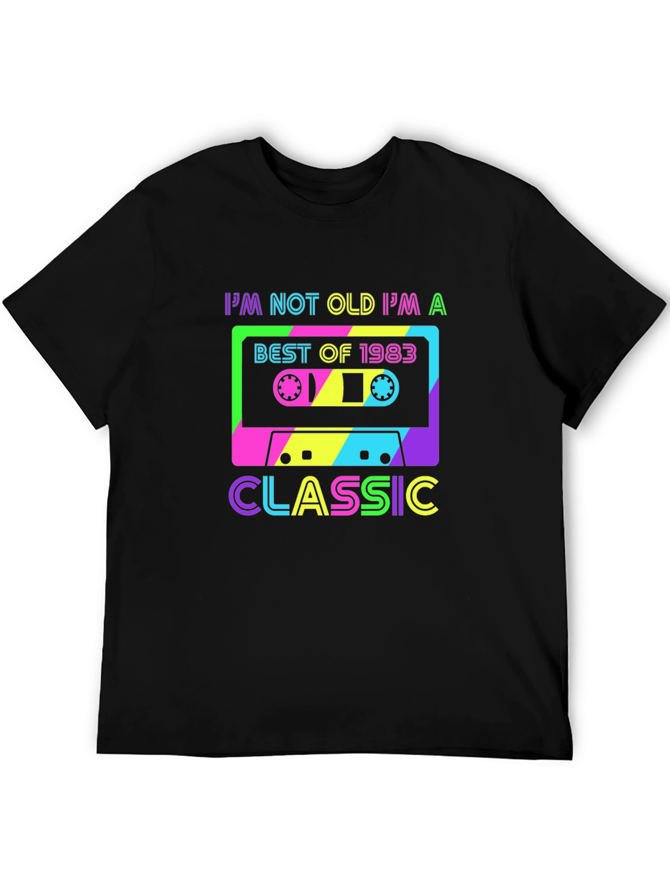 Retro 1983 Cassette Tape Classic T-Shirt