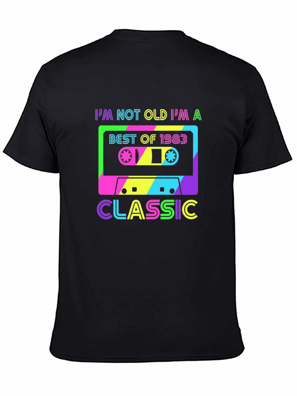 Retro 1983 Cassette Tape Classic T-Shirt