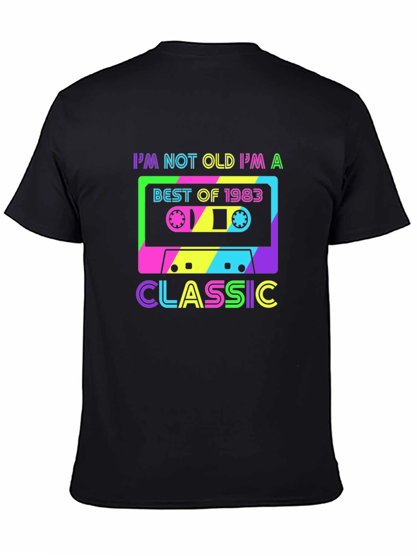 Retro 1983 Cassette Tape Classic T-Shirt