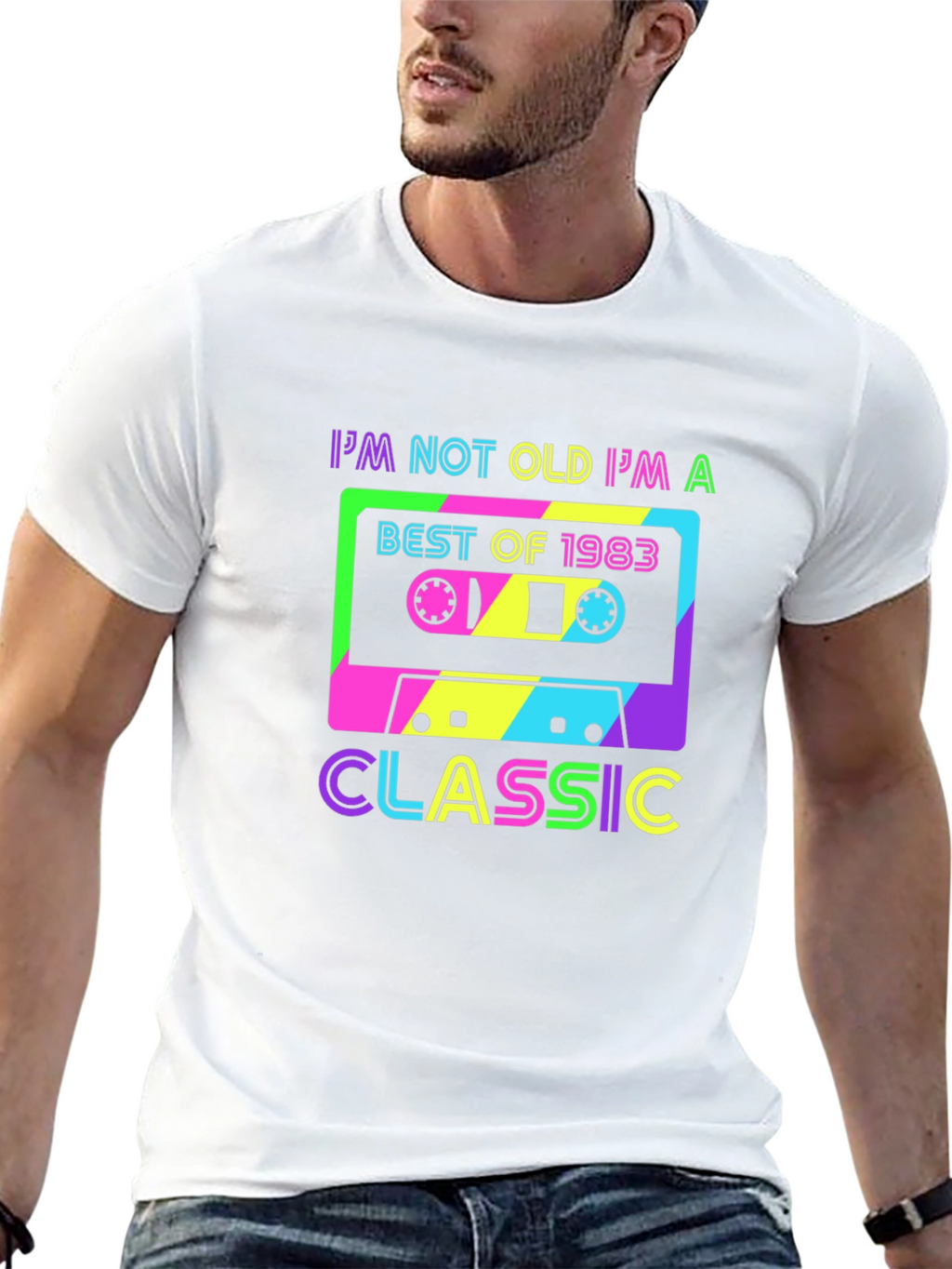 Retro 1983 Cassette Tape Classic T-Shirt