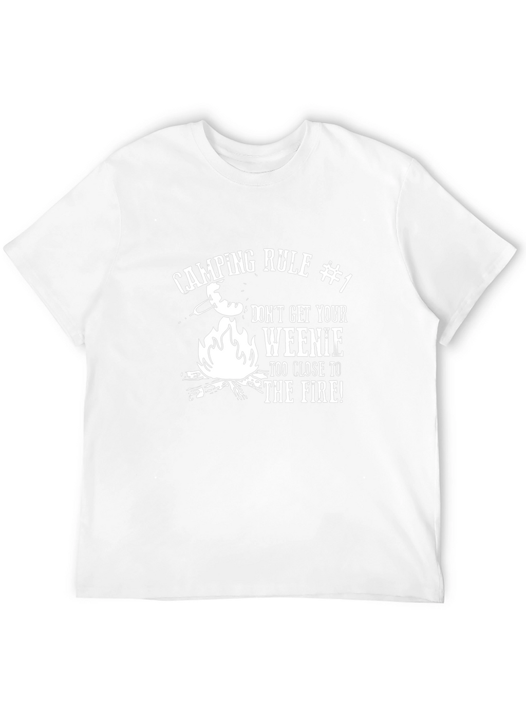 Camping Rule #1 Funny Graphic T-Shirt