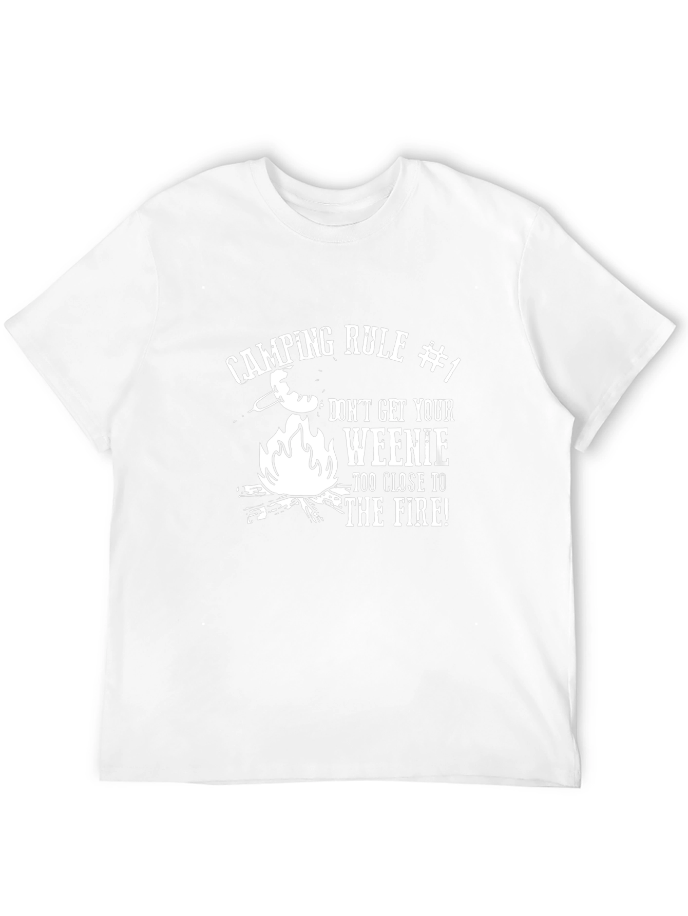Camping Rule #1 Funny Graphic T-Shirt
