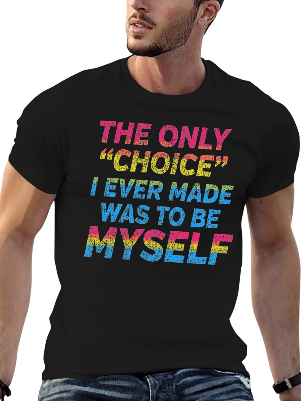 Pansexual Pride T-Shirt: Choice to Be Myself