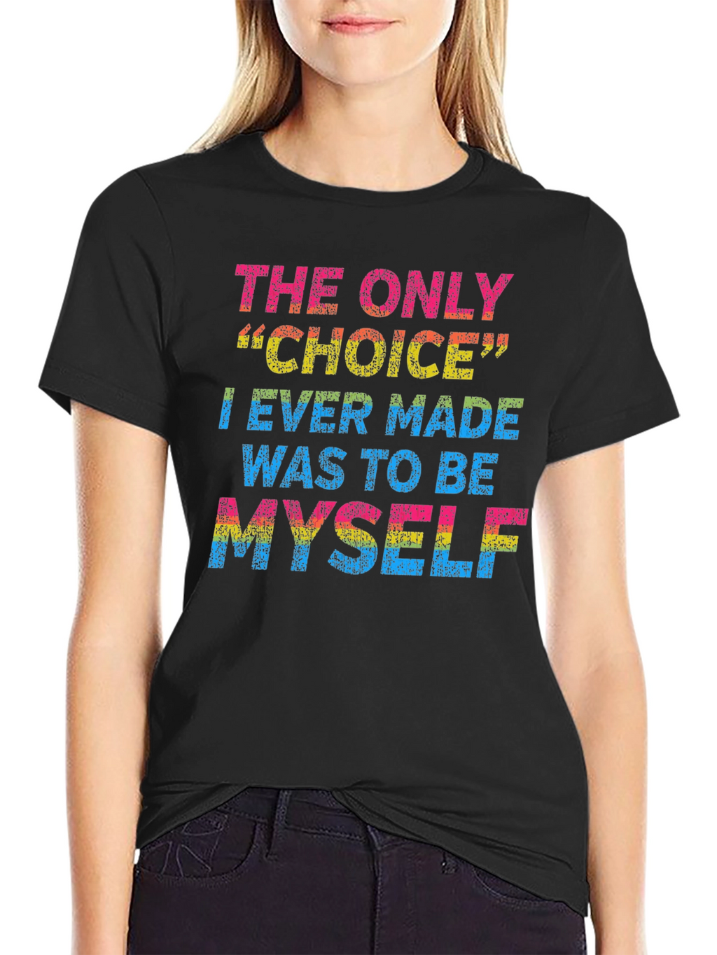 Pansexual Pride T-Shirt: Choice to Be Myself