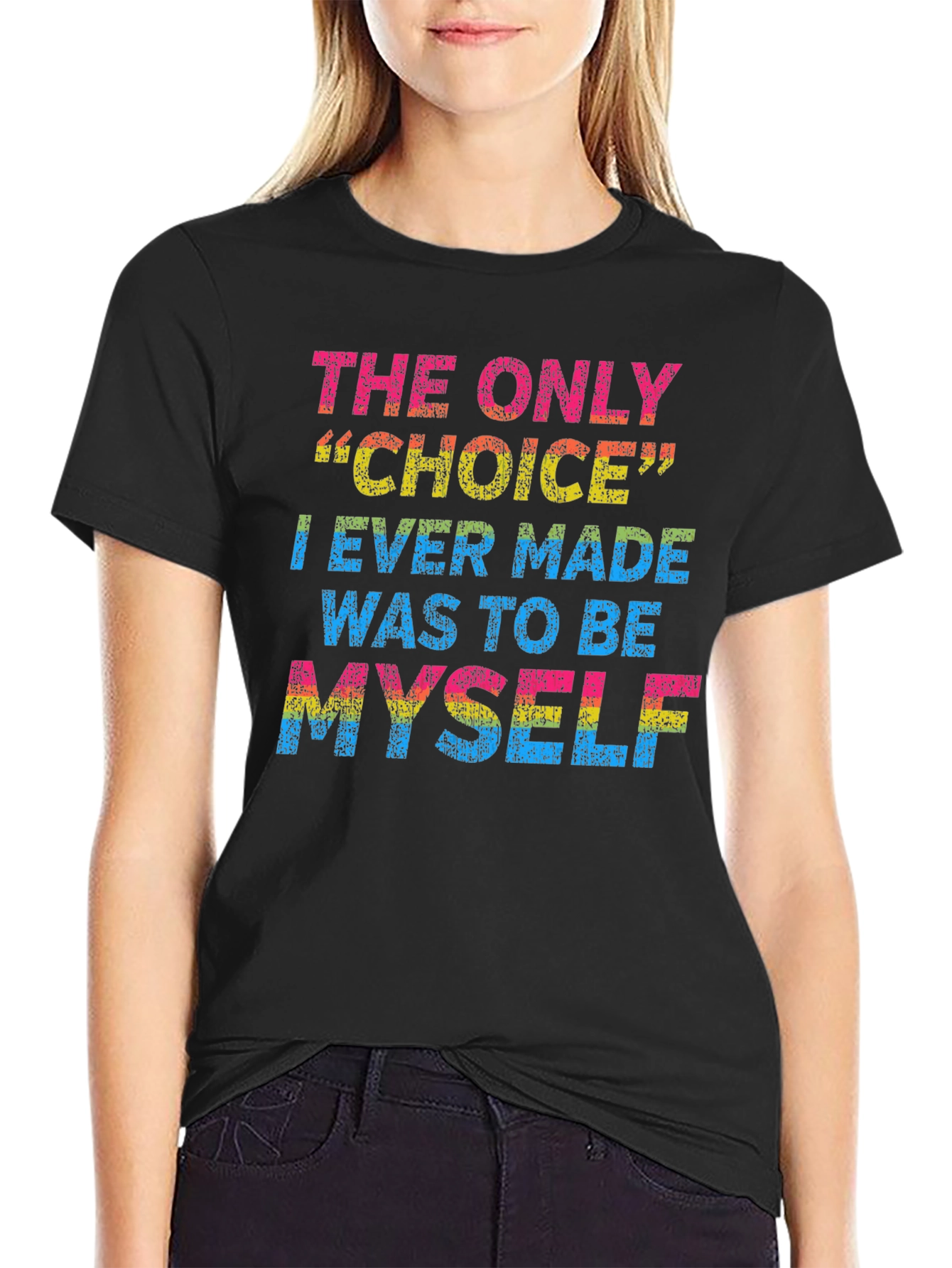 Pansexual Pride T-Shirt: Choice to Be Myself