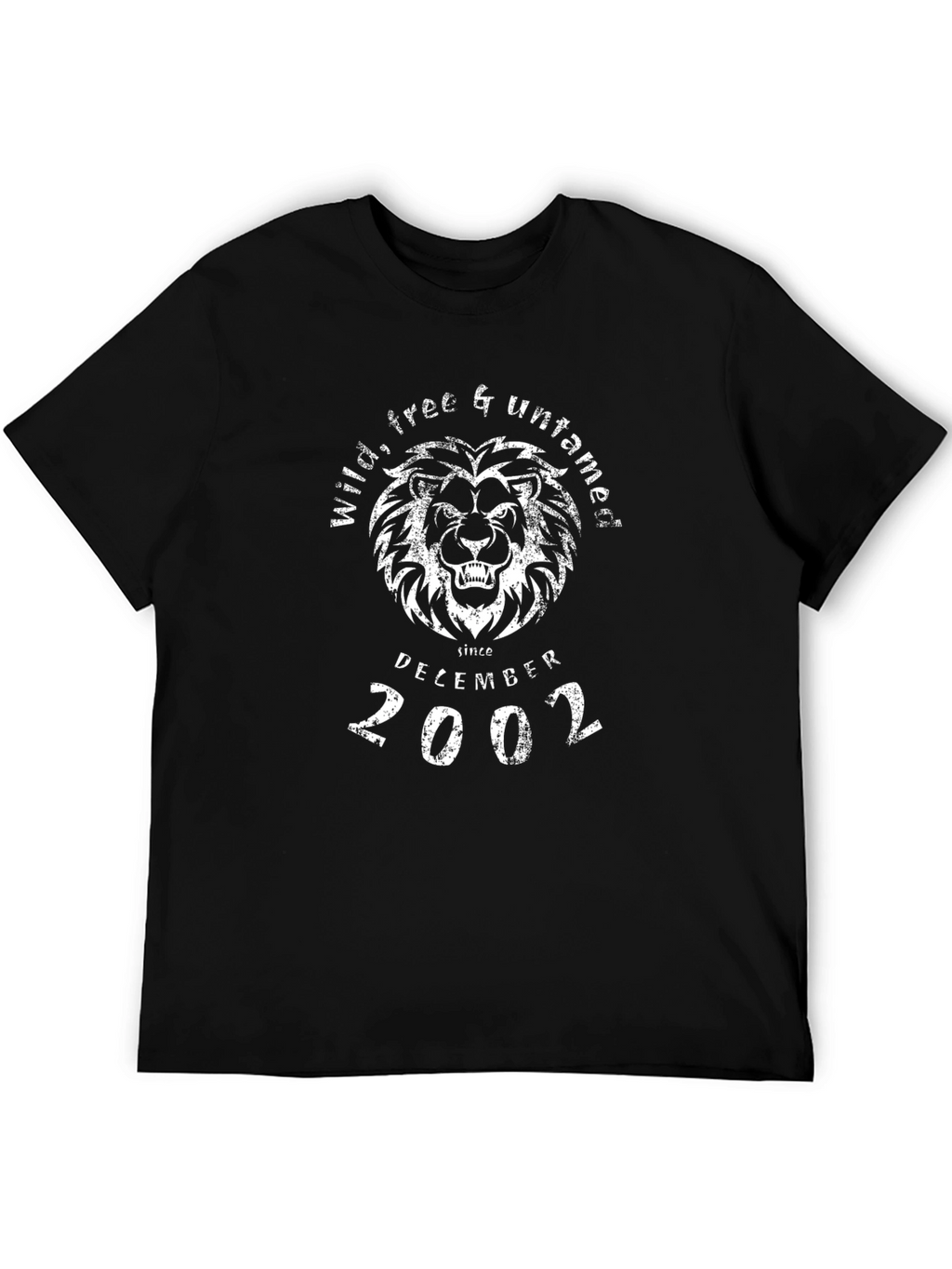 Wild Free & Untamed Lion Graphic Tee