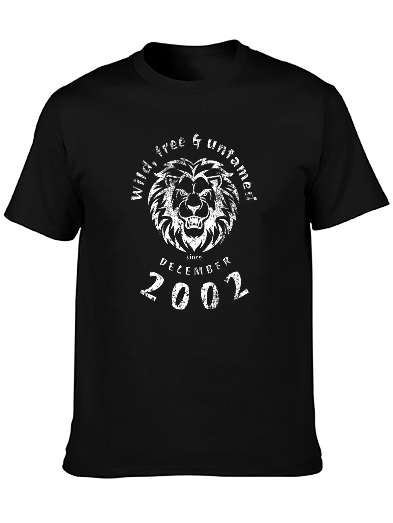 Wild Free & Untamed Lion Graphic Tee
