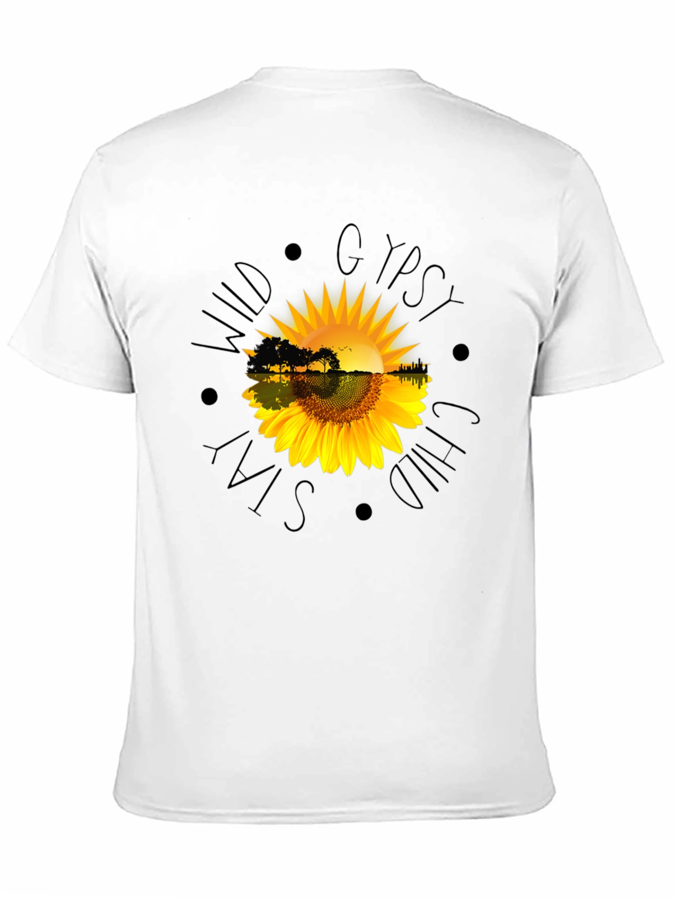 Wild Gypsy Soul Black Graphic T-Shirt