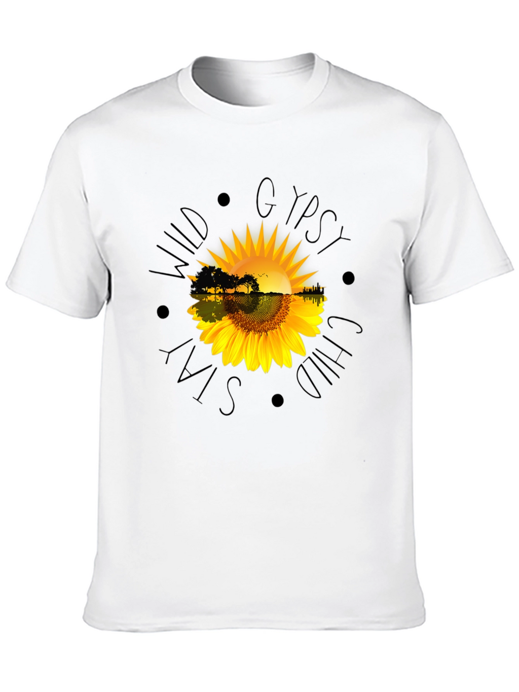 Wild Gypsy Soul Black Graphic T-Shirt