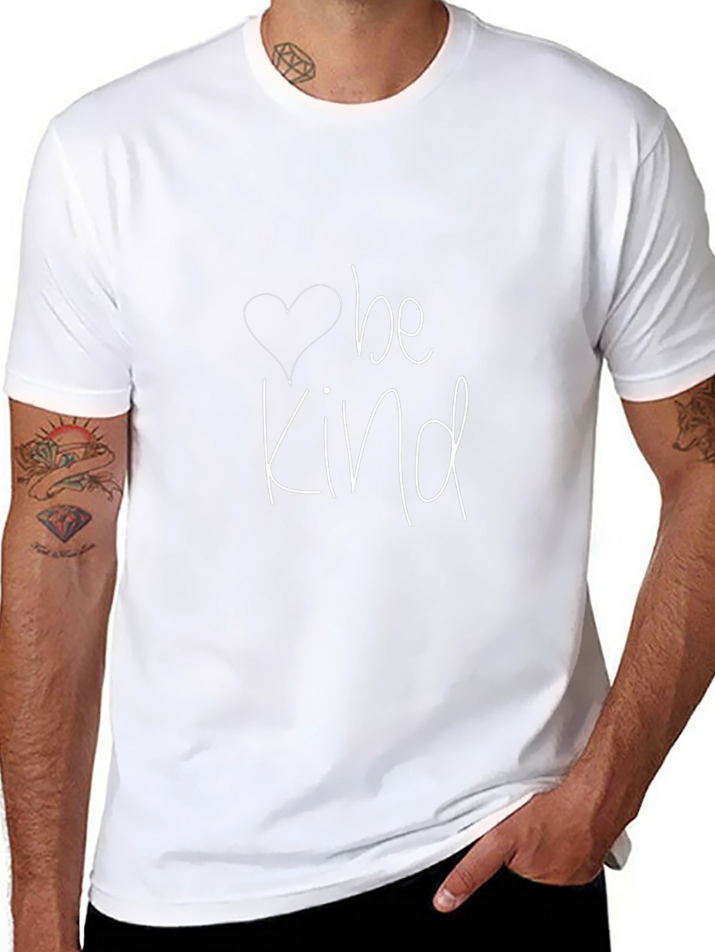 Be Kind Heart Graphic T-Shirt - Unisex