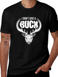 I Dont Give A Buck Deer Graphic Tee