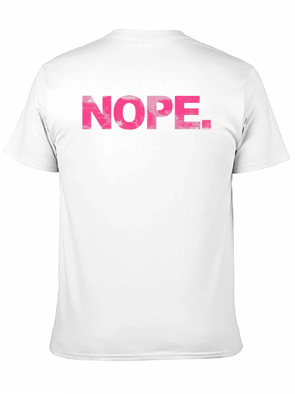 Nope Graphic Tee - Black T-Shirt for Men