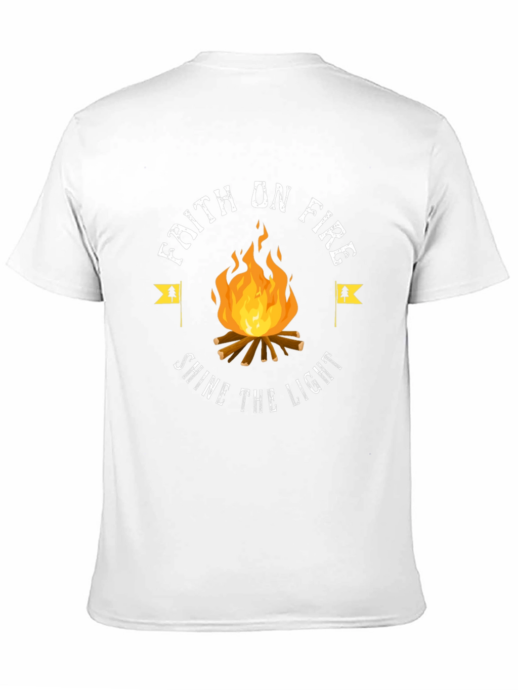 Faith On Fire Graphic Tee