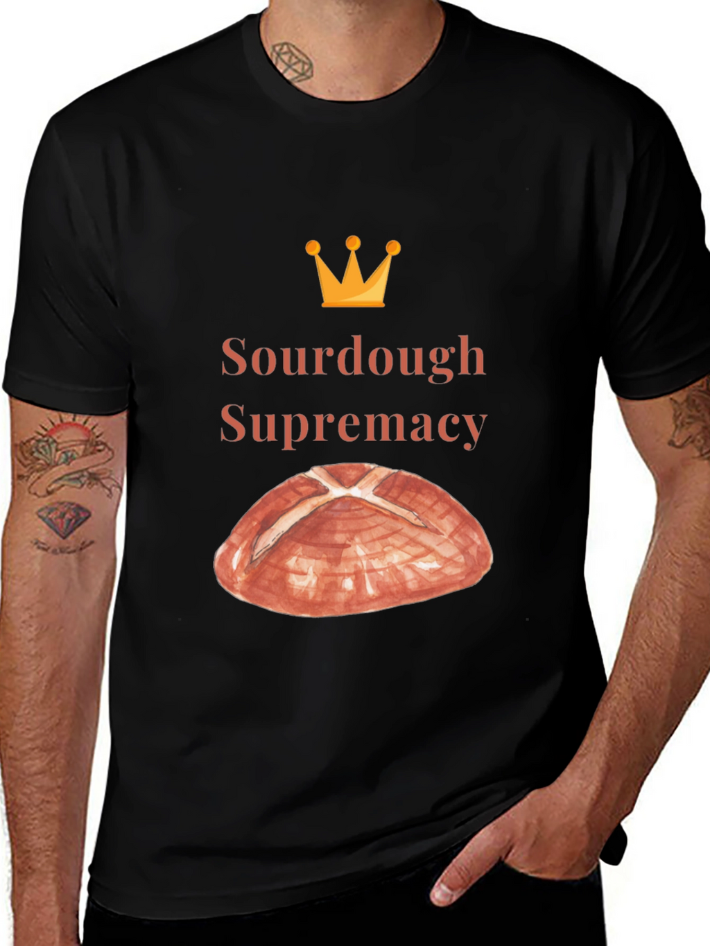 Sourdough Supremacy Tee - Bread Lovers T-Shirt