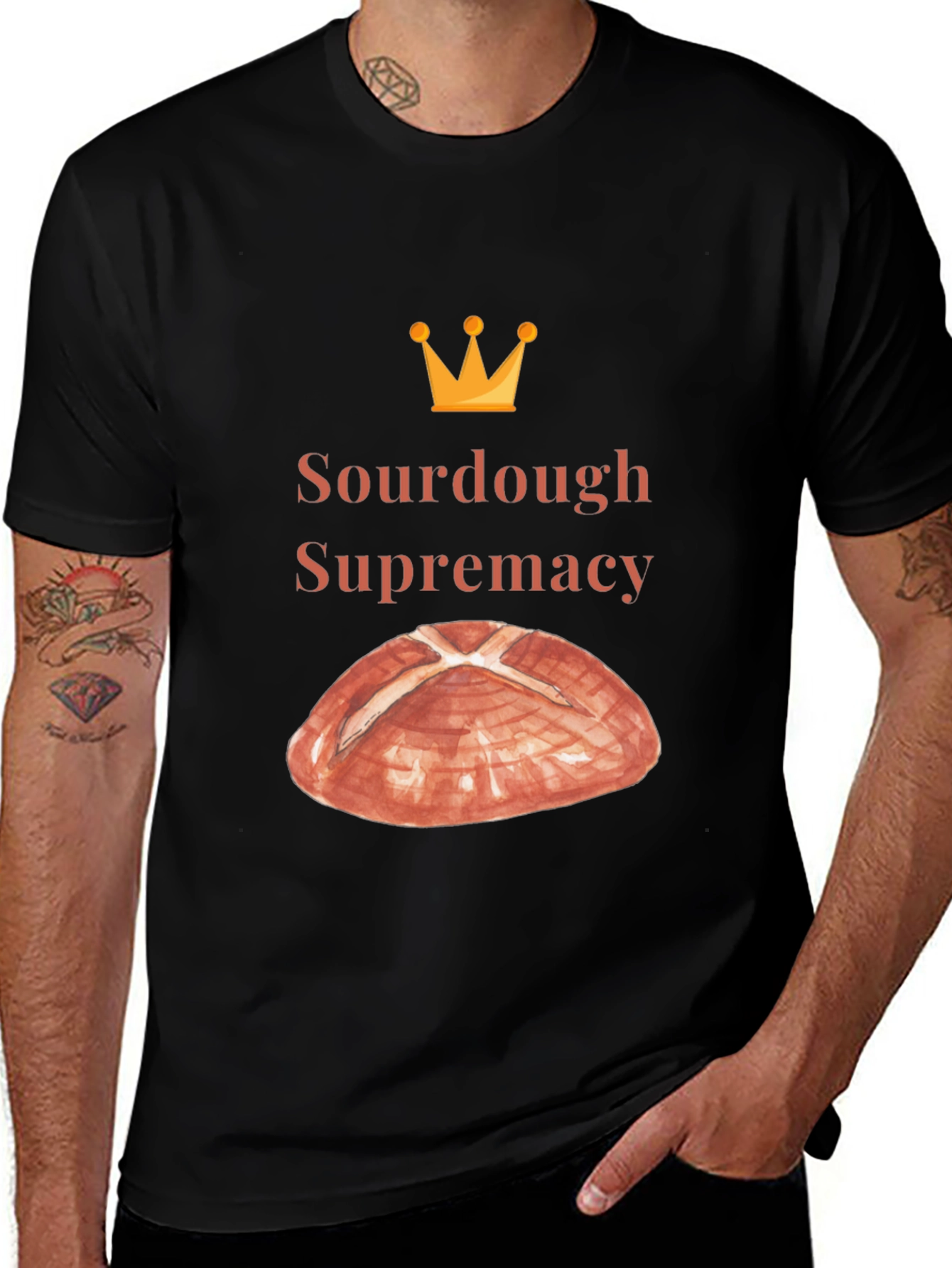 Sourdough Supremacy Tee - Bread Lovers T-Shirt