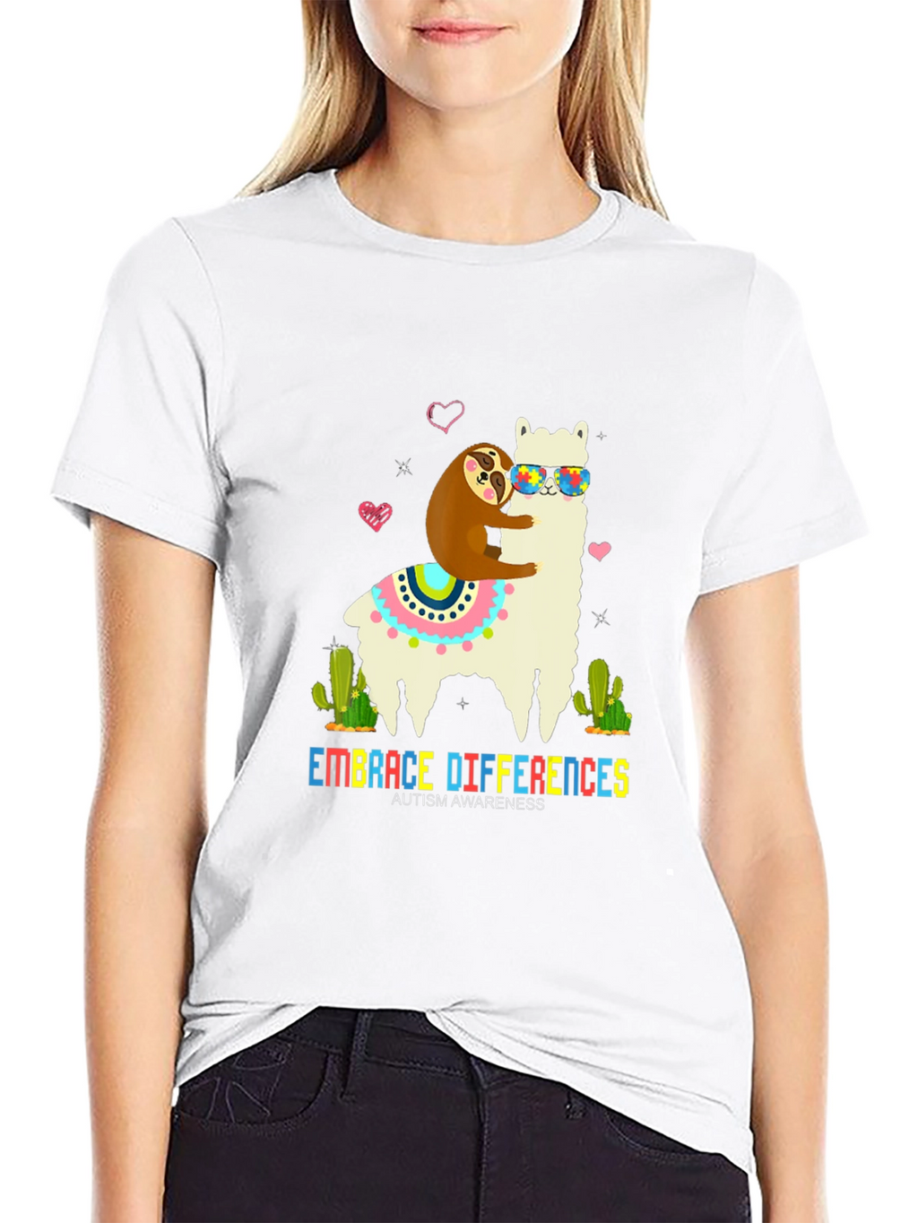 Embrace Differences Autism Awareness T-Shirt