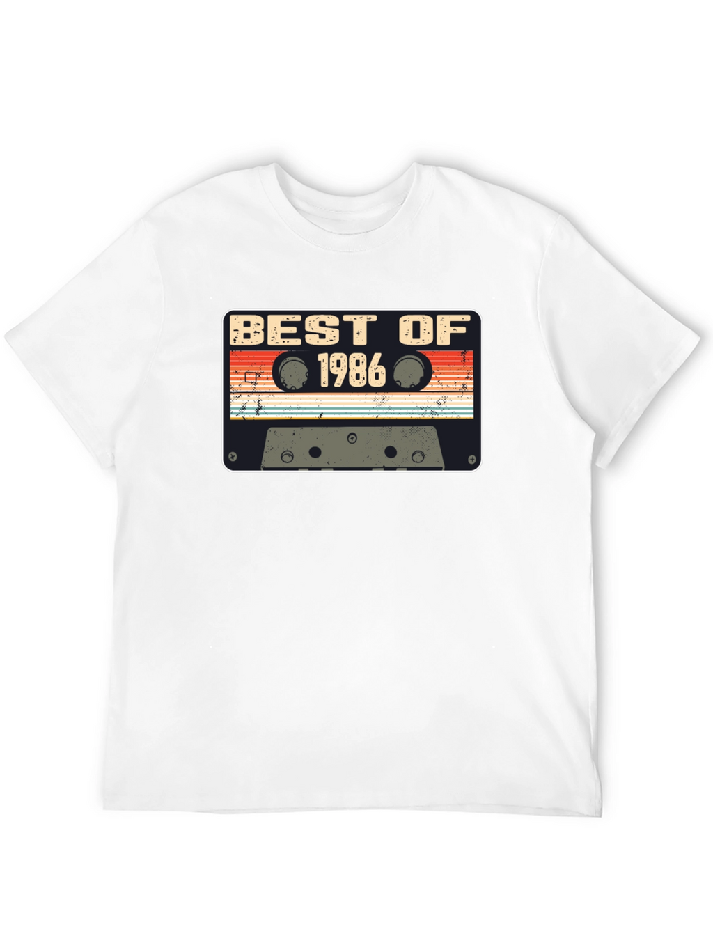 Best of 1986 Cassette Tape Graphic T-Shirt