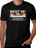 Best of 1986 Cassette Tape Graphic T-Shirt