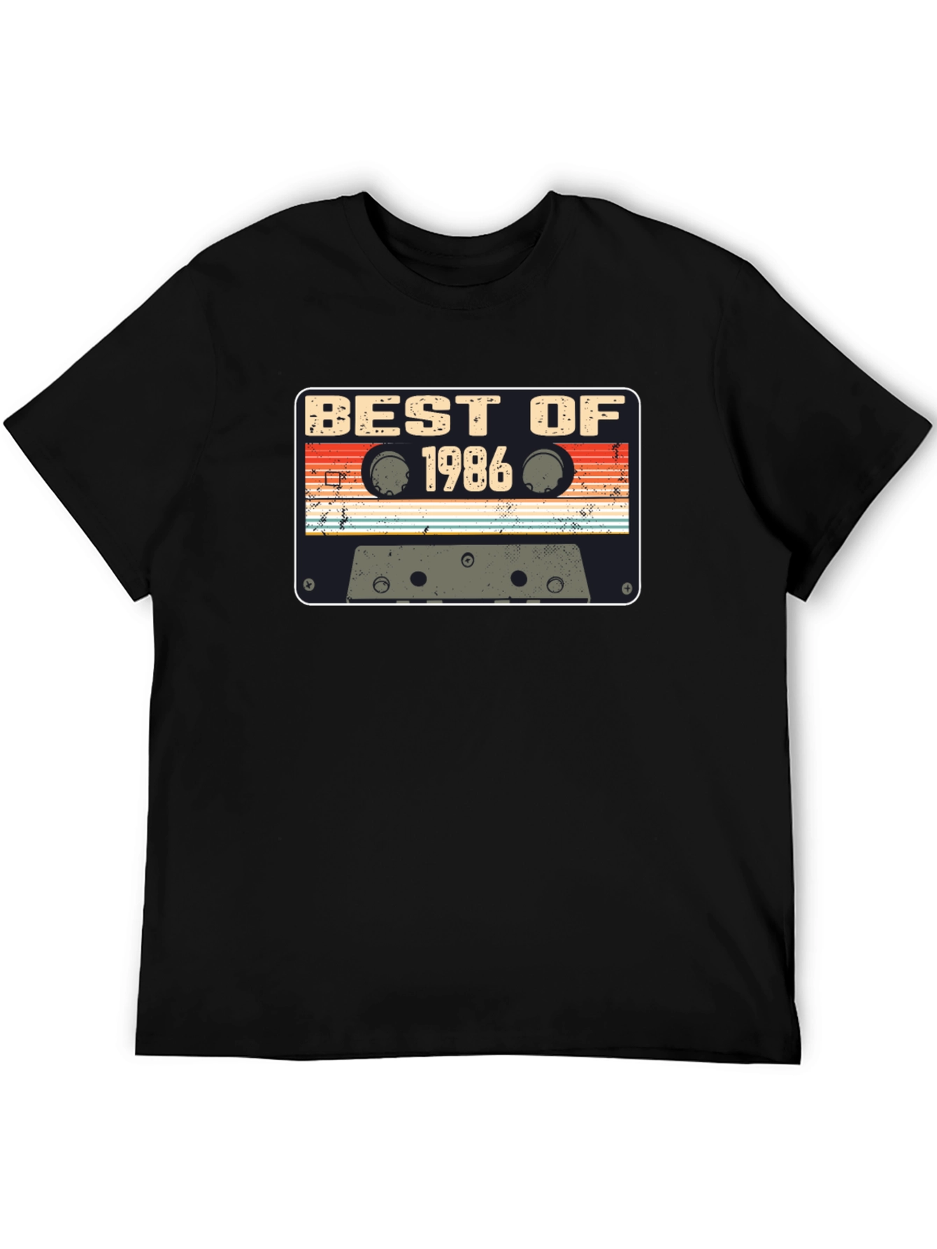 Best of 1986 Cassette Tape Graphic T-Shirt