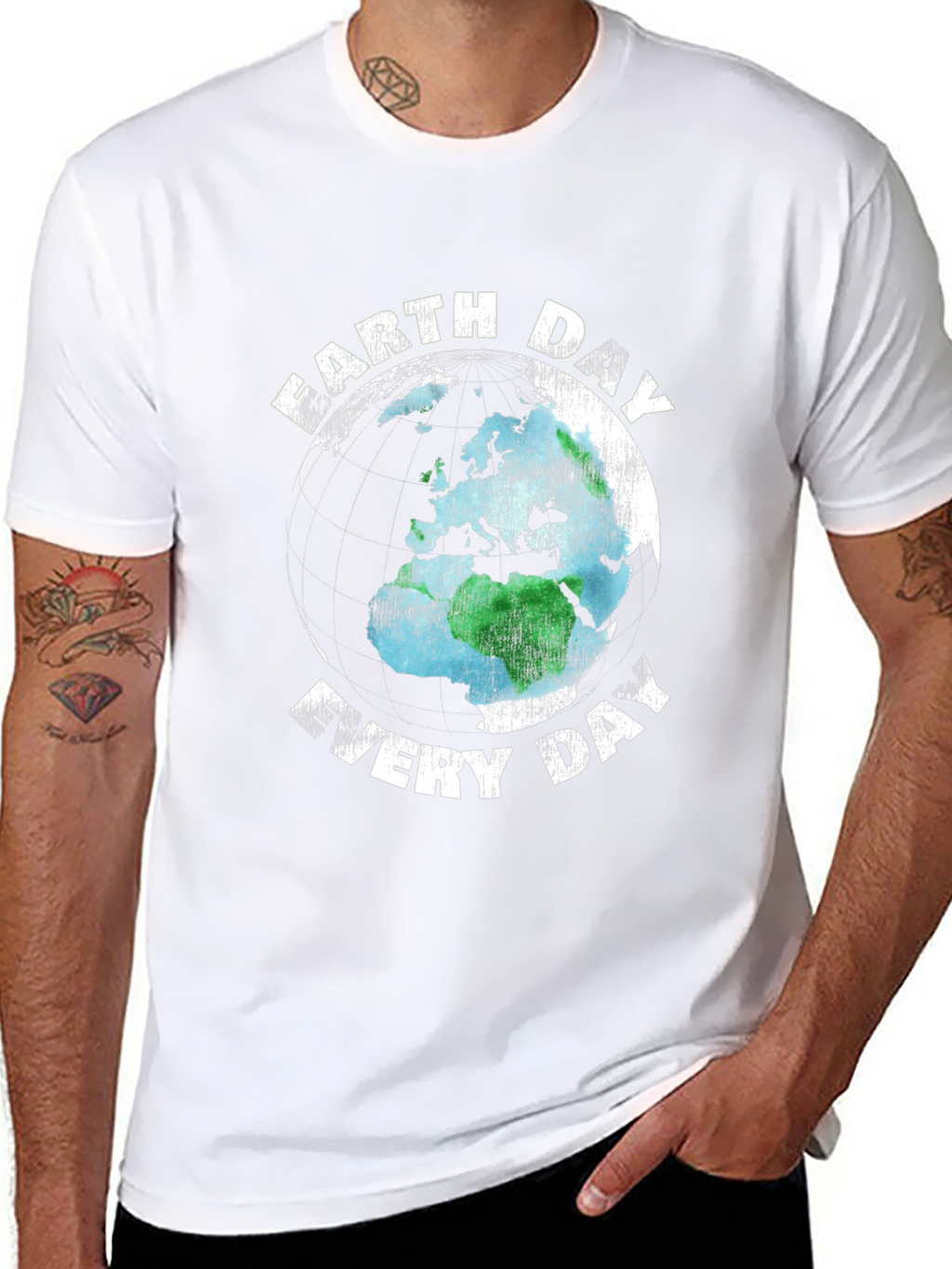 Earth Day Every Day Graphic Tee - Eco-Friendly Fashion