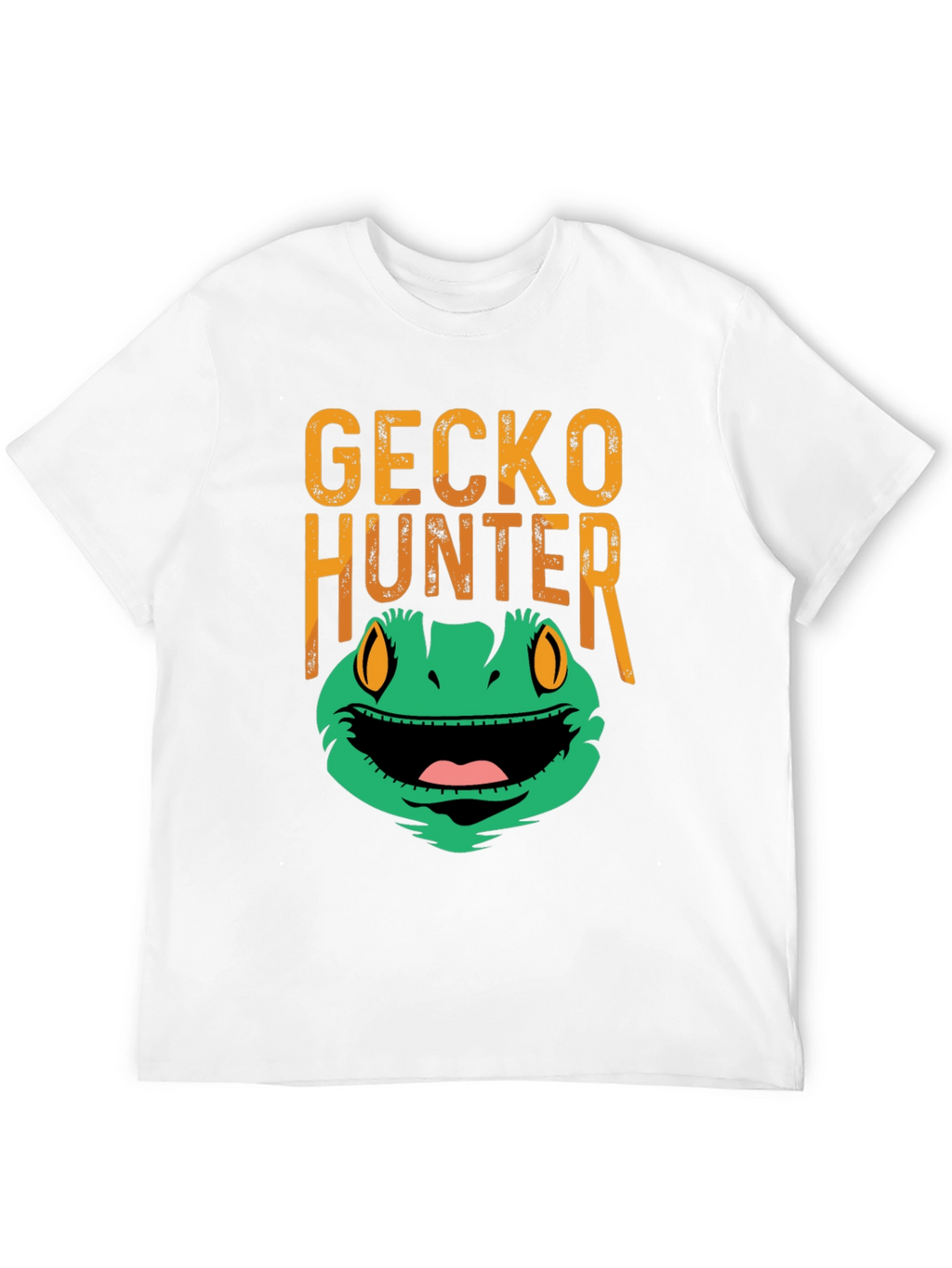 Gecko Hunter Funny Graphic Tee